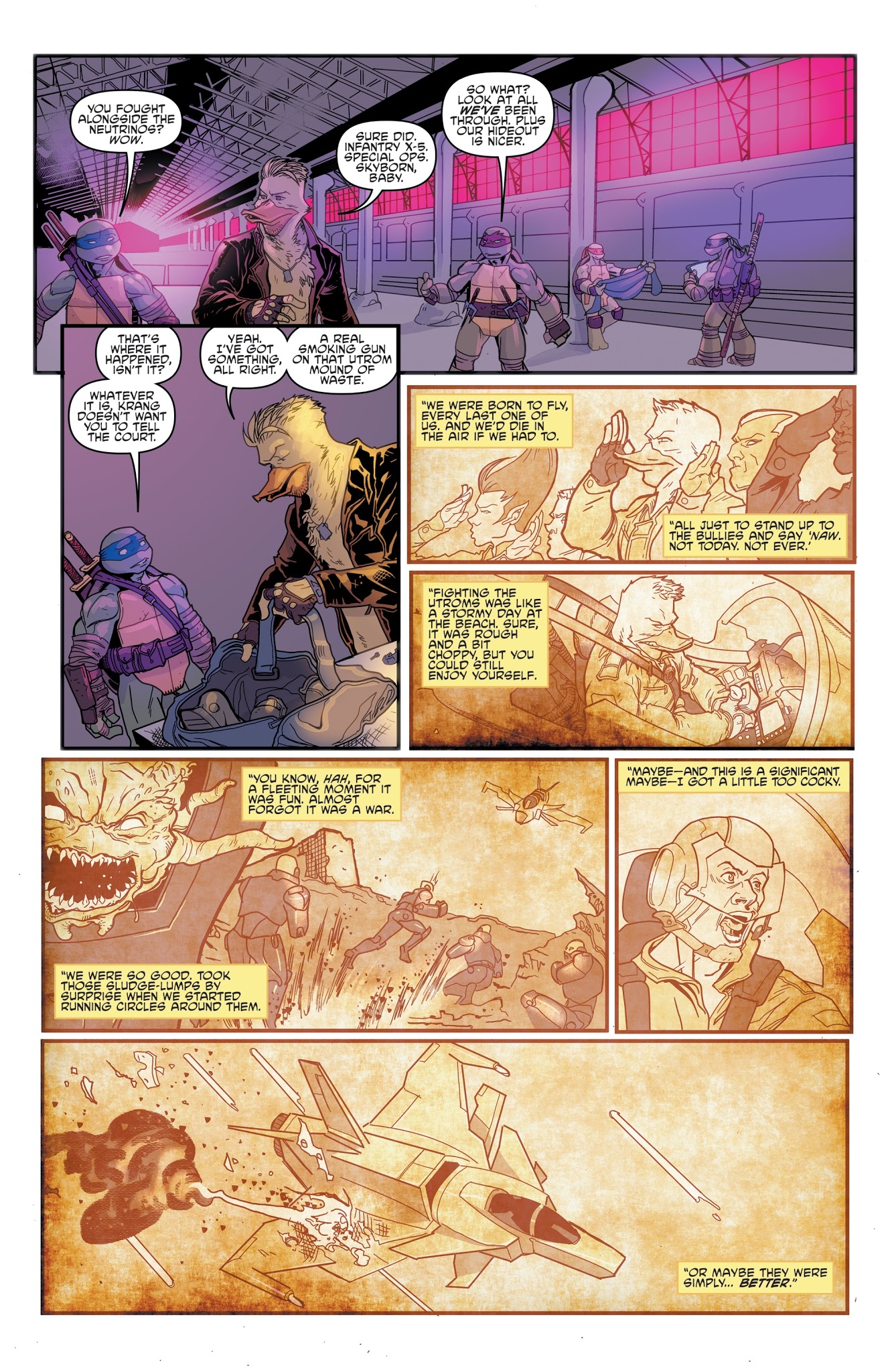 Read online Teenage Mutant Ninja Turtles: Dimension X comic -  Issue #4 - 10