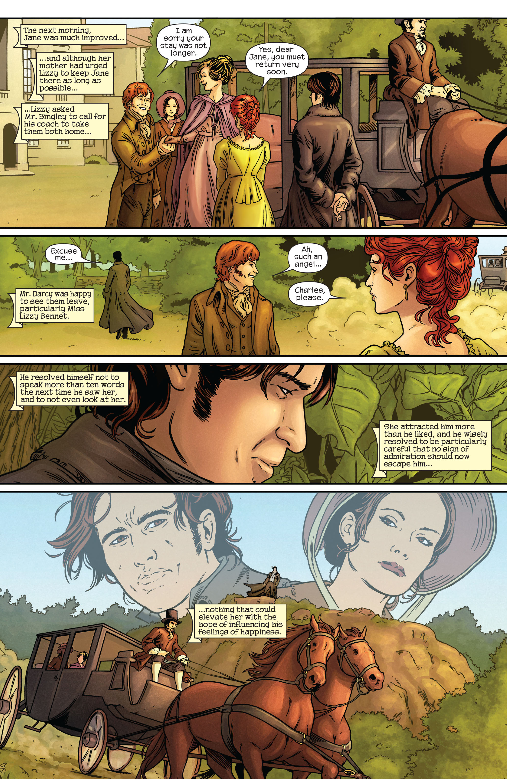 Read online Pride & Prejudice (2009) comic -  Issue #1 - 24