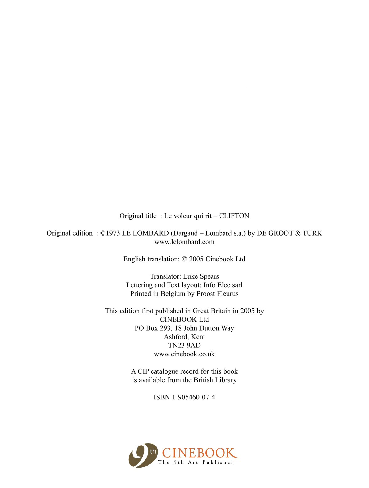 Read online Clifton comic -  Issue #2 - 4