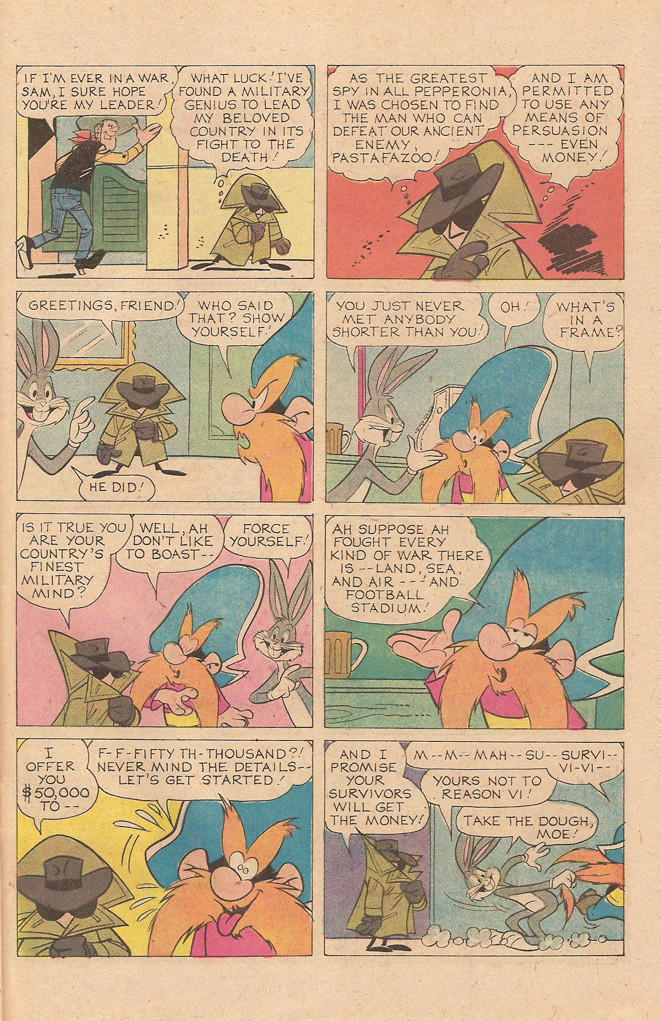 Read online Yosemite Sam and Bugs Bunny comic -  Issue #39 - 27