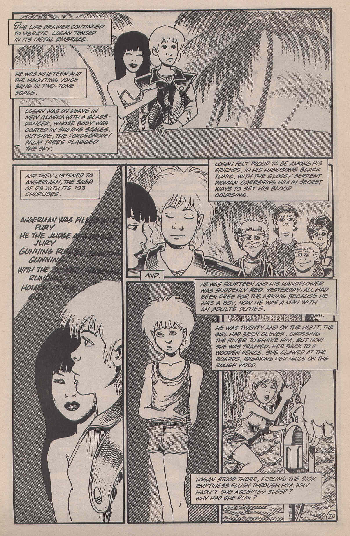 Read online Logan's Run (1990) comic -  Issue #5 - 22