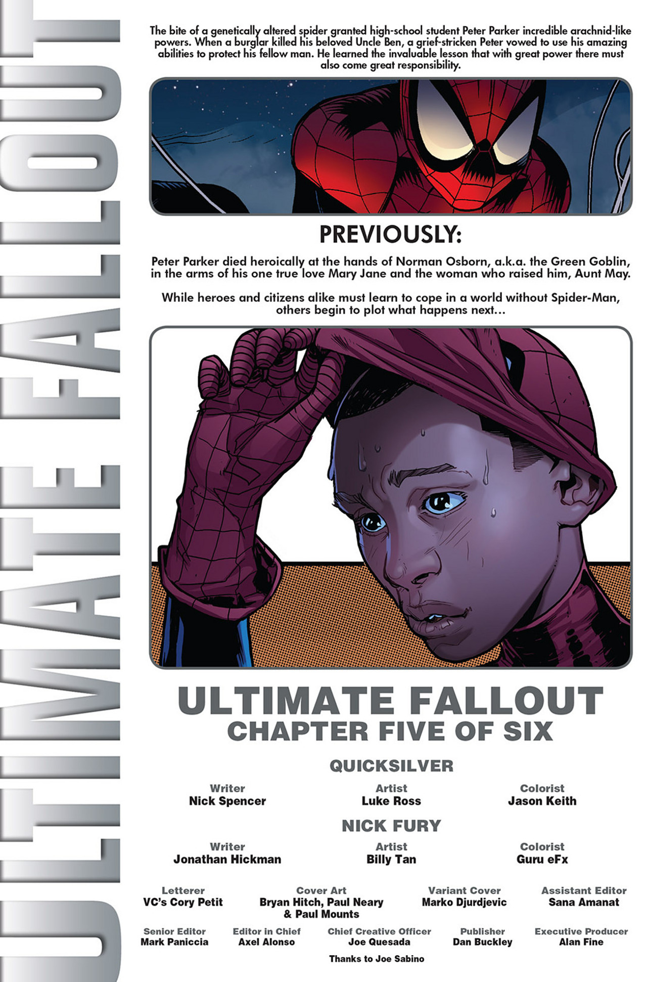 Read online Ultimate Fallout comic -  Issue #5 - 2