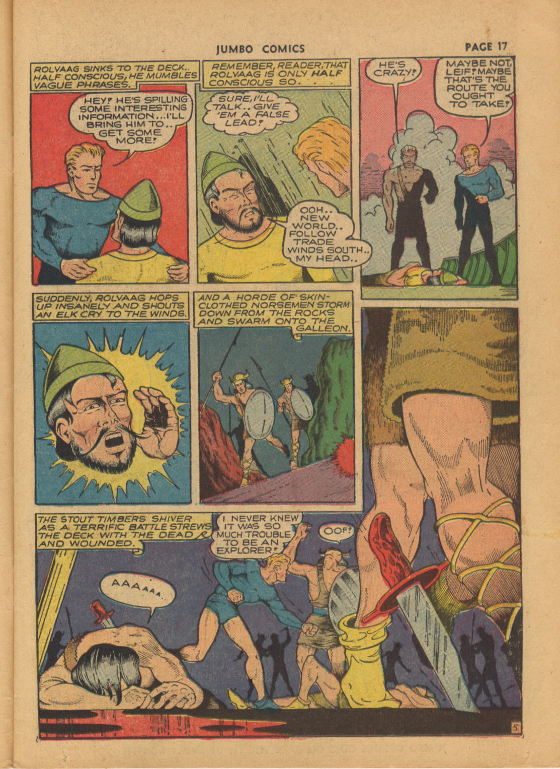 Read online Jumbo Comics comic -  Issue #36 - 19