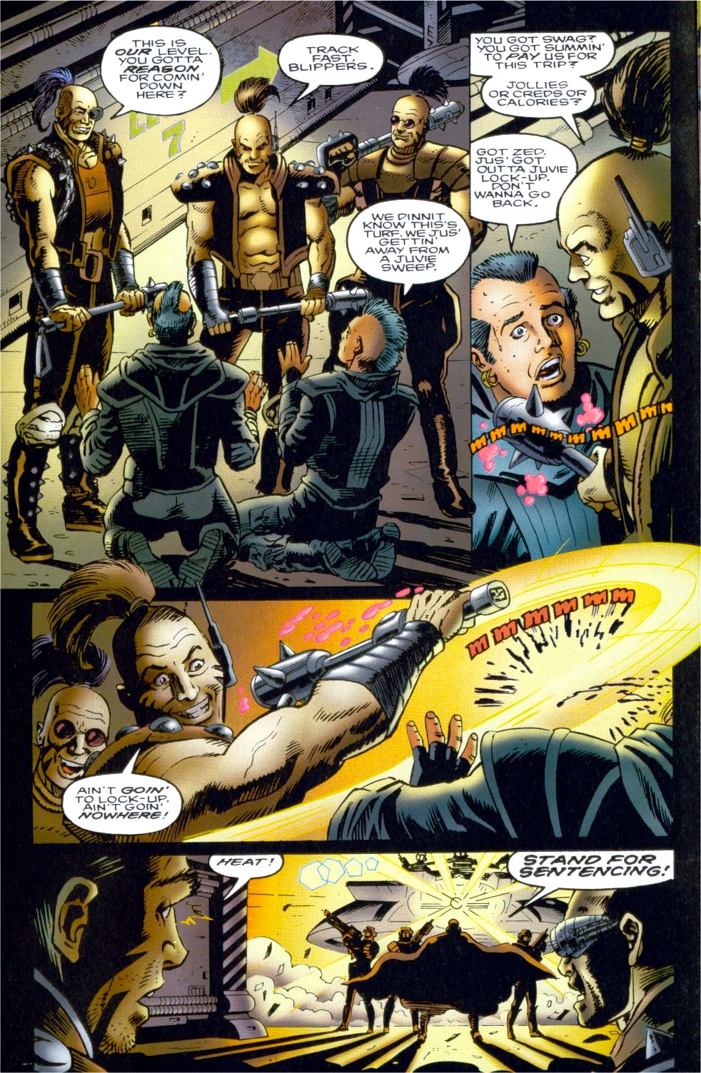 Read online Punisher 2099 comic -  Issue #30 - 12