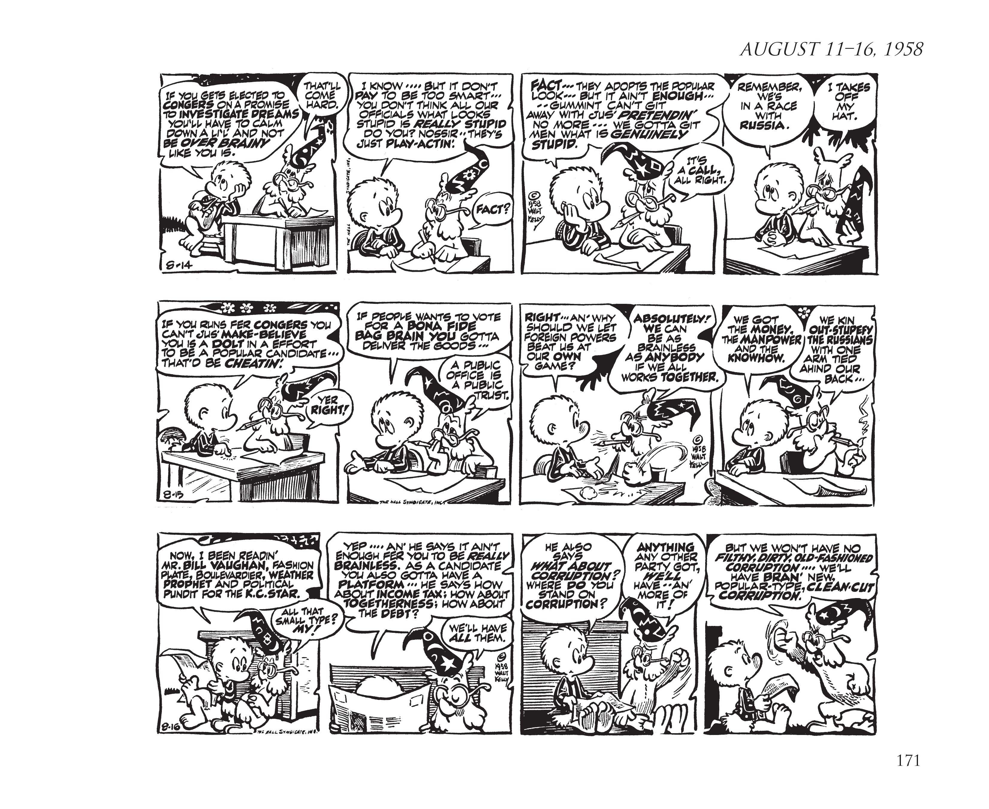 Read online Pogo by Walt Kelly: The Complete Syndicated Comic Strips comic -  Issue # TPB 5 (Part 2) - 80