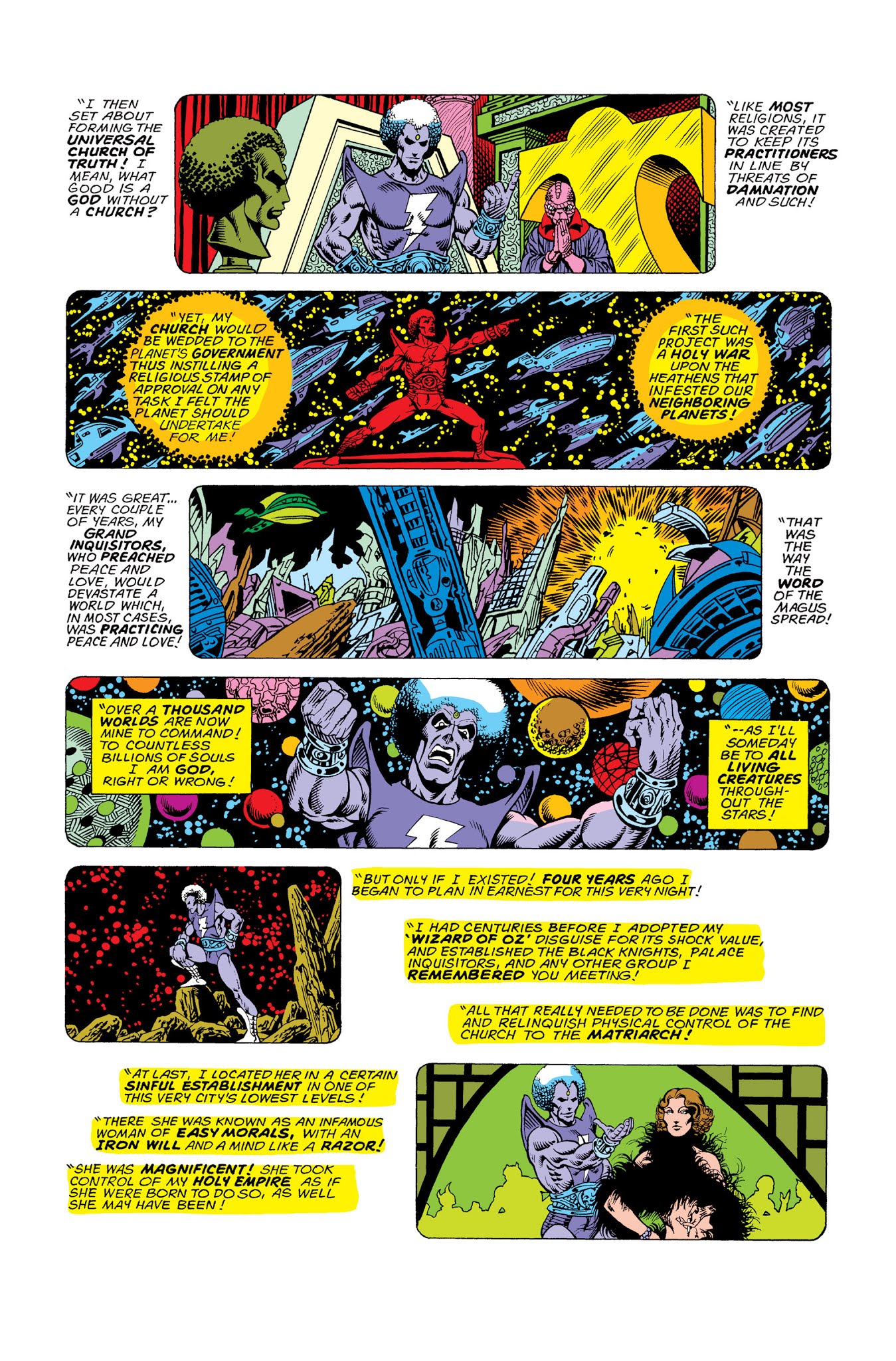 Read online Warlock by Jim Starlin comic -  Issue # TPB (Part 1) - 92