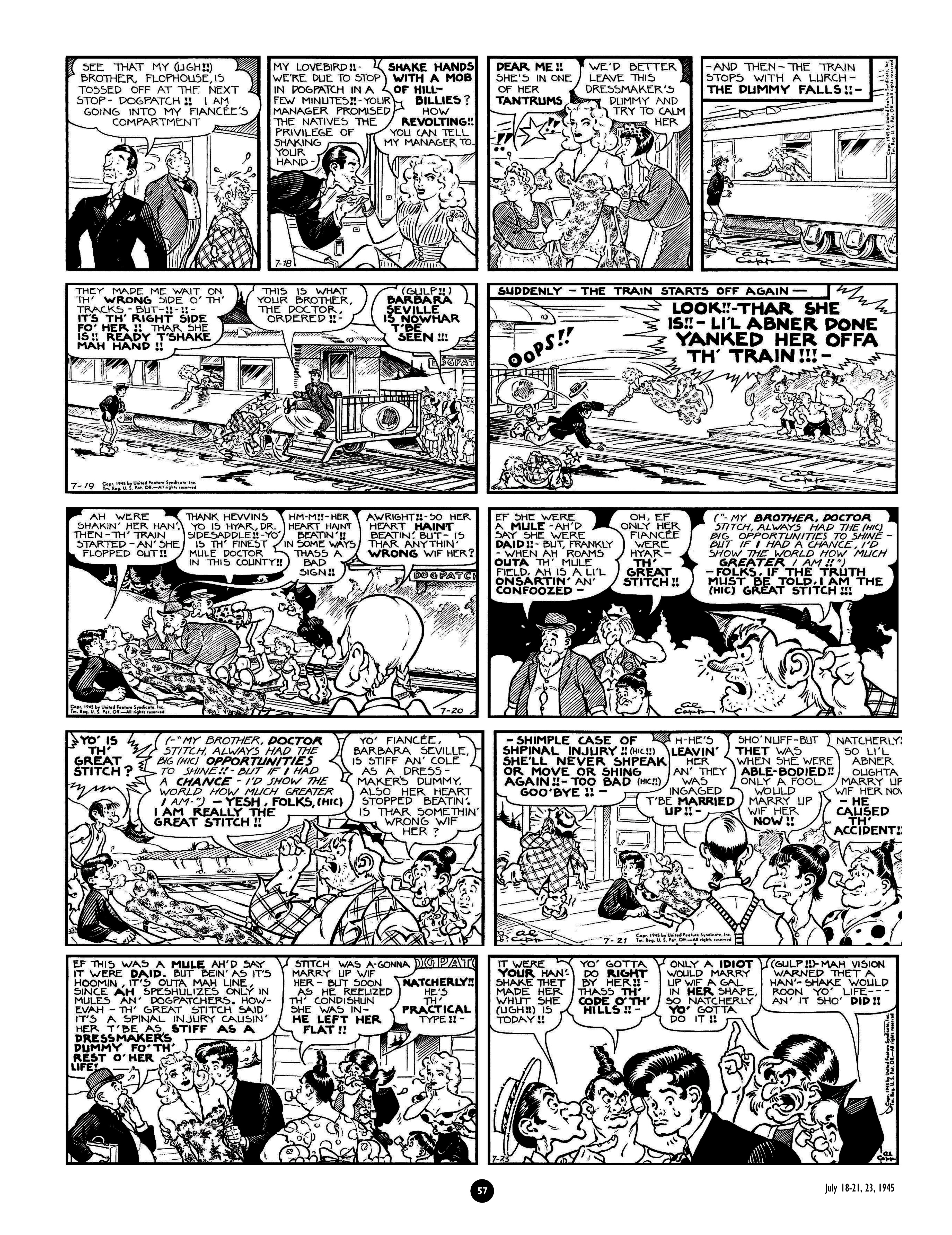Read online Al Capp's Li'l Abner Complete Daily & Color Sunday Comics comic -  Issue # TPB 6 (Part 1) - 57