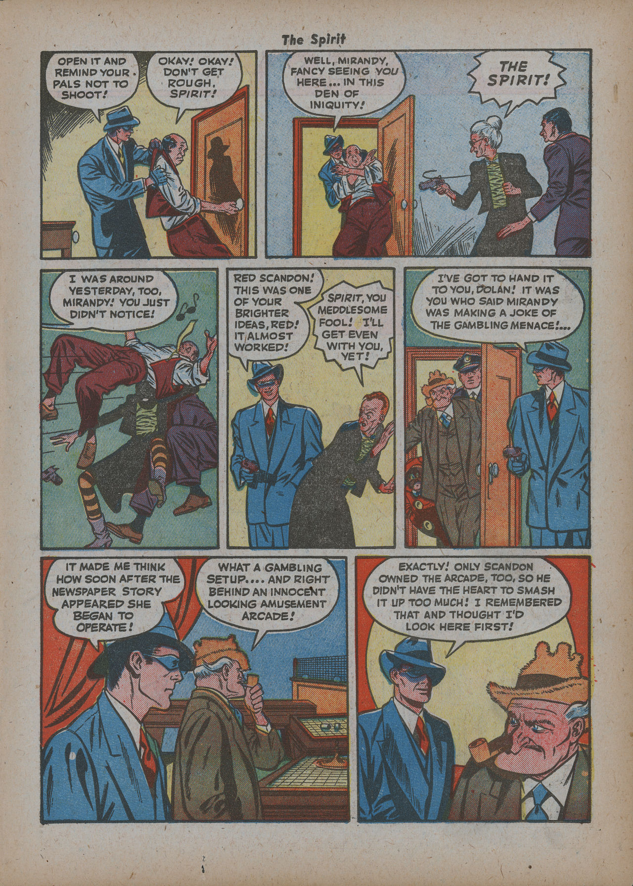 Read online The Spirit (1944) comic -  Issue #13 - 17