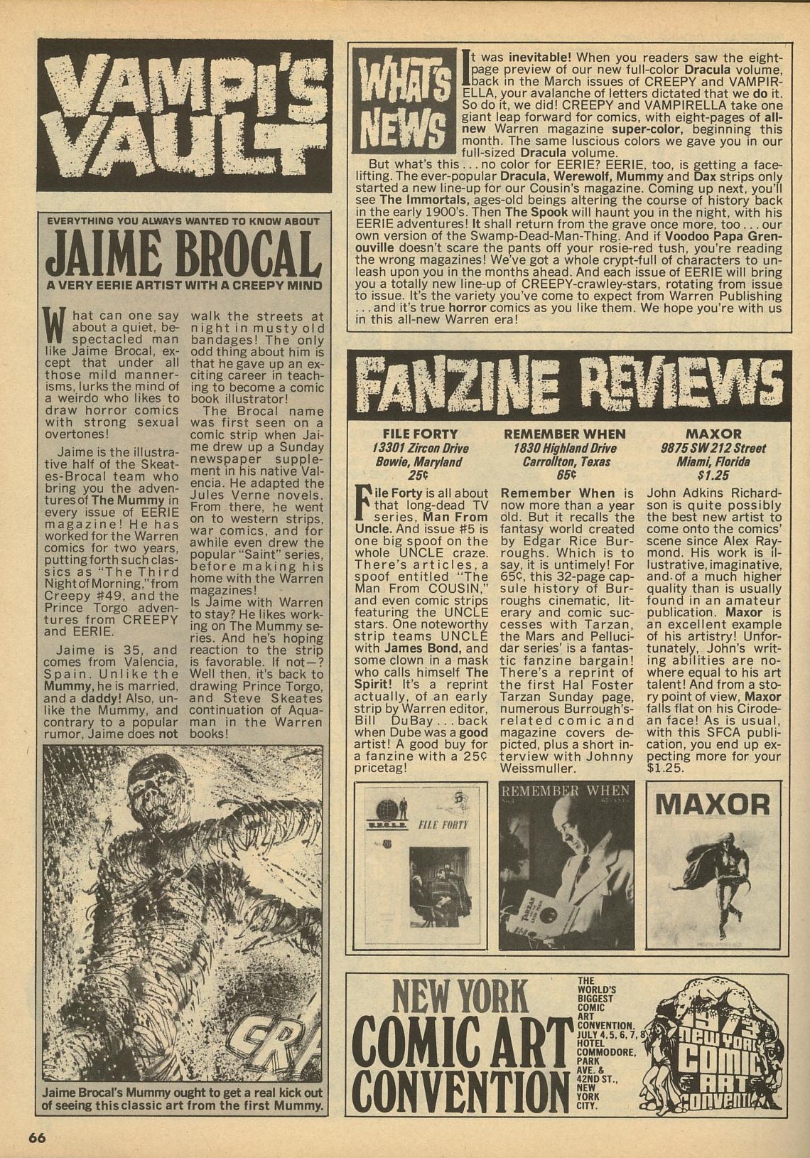 Read online Vampirella (1969) comic -  Issue #25 - 66