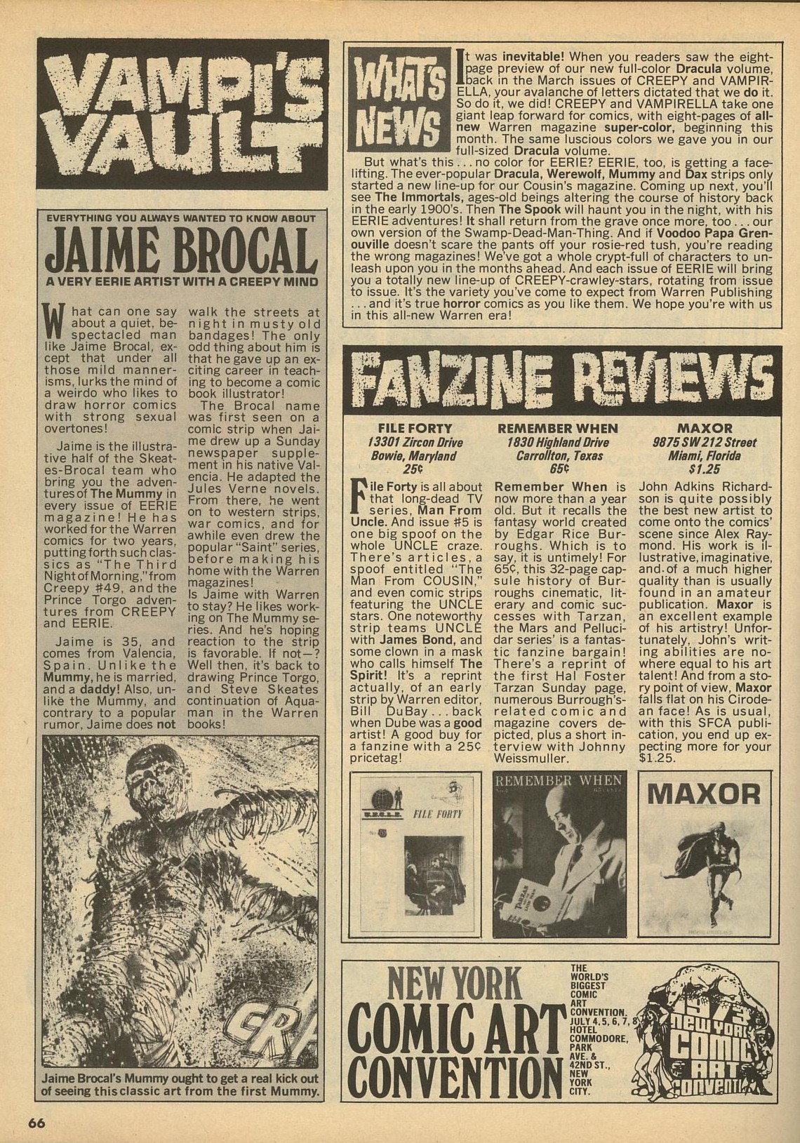 Read online Vampirella (1969) comic -  Issue #25 - 66