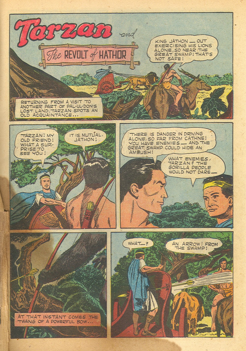 Read online Tarzan (1948) comic -  Issue #54 - 27