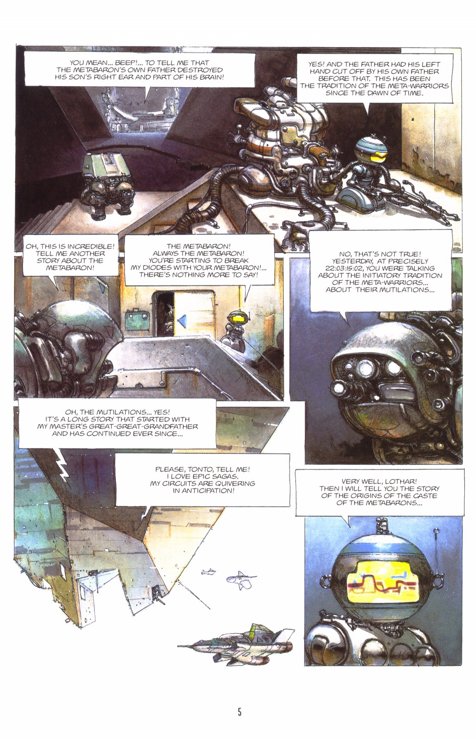 Read online The Metabarons comic -  Issue #1 - The Stonecutters - 7