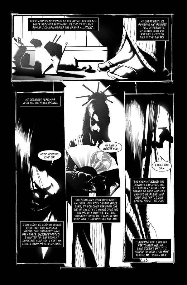 Read online Sam Noir: Samurai Detective comic -  Issue # _Preview - 6