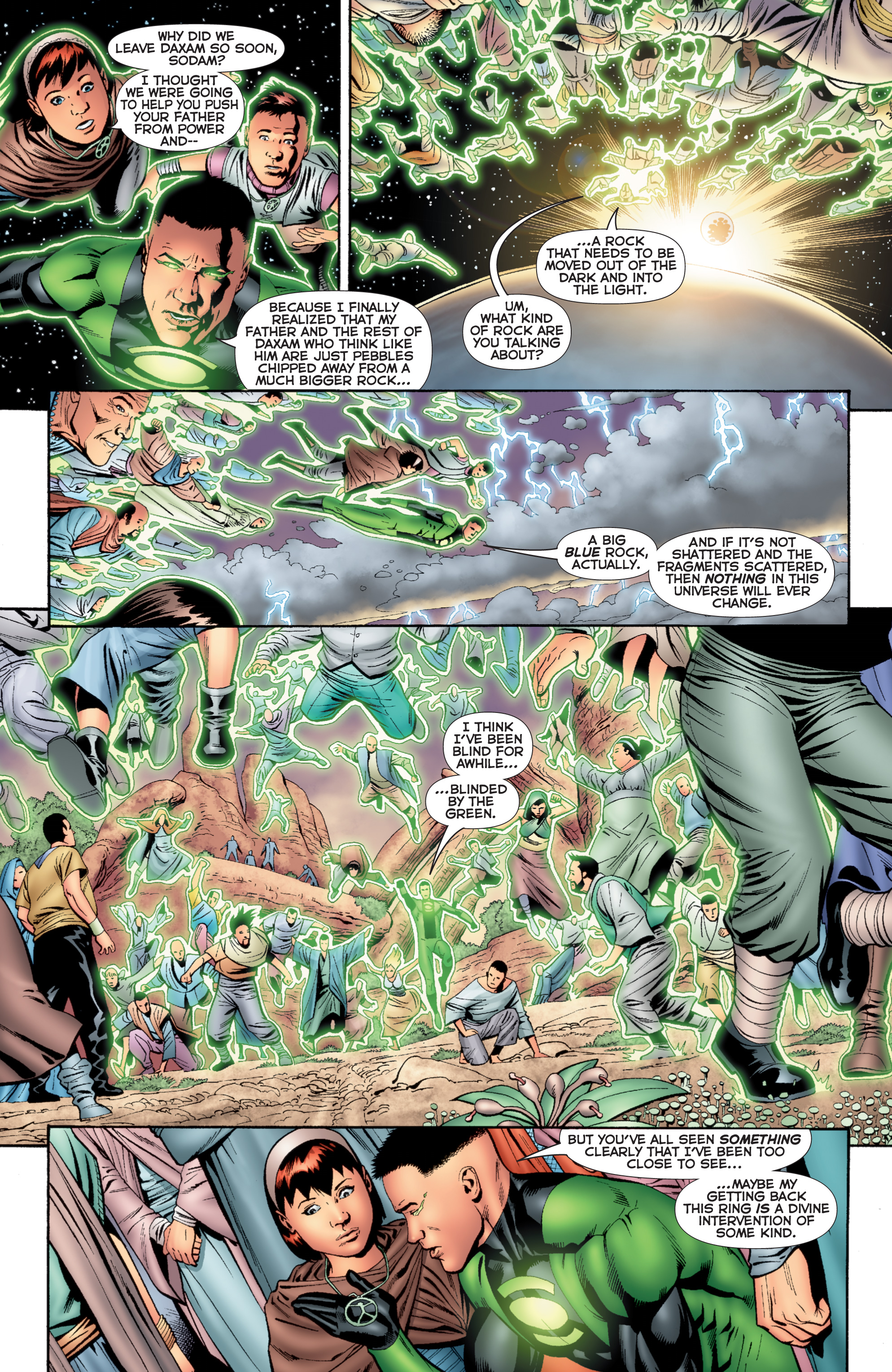 Read online Green Lantern: Emerald Warriors comic -  Issue #4 - 10