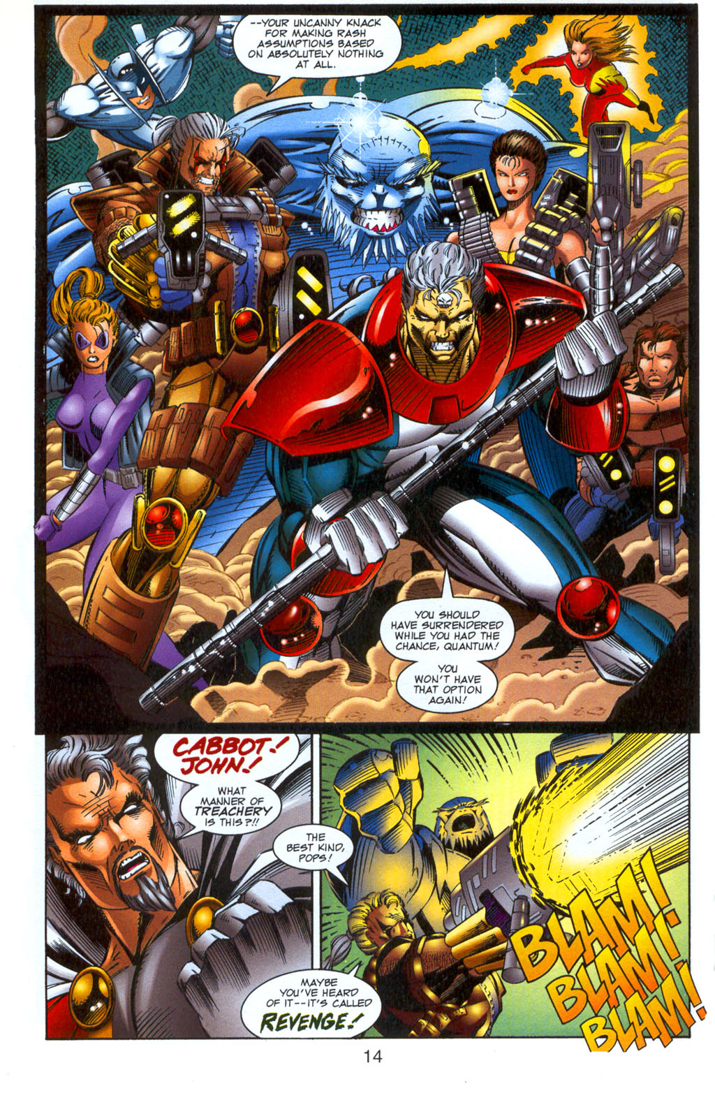 Read online Bloodstrike (1993) comic -  Issue #9 - 16