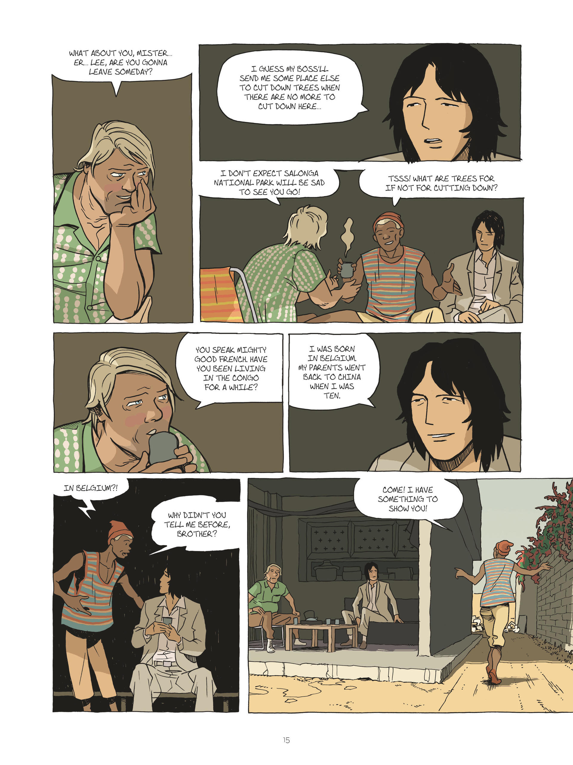 Read online Zidrou-Beuchot's African Trilogy comic -  Issue # TPB 3 - 15