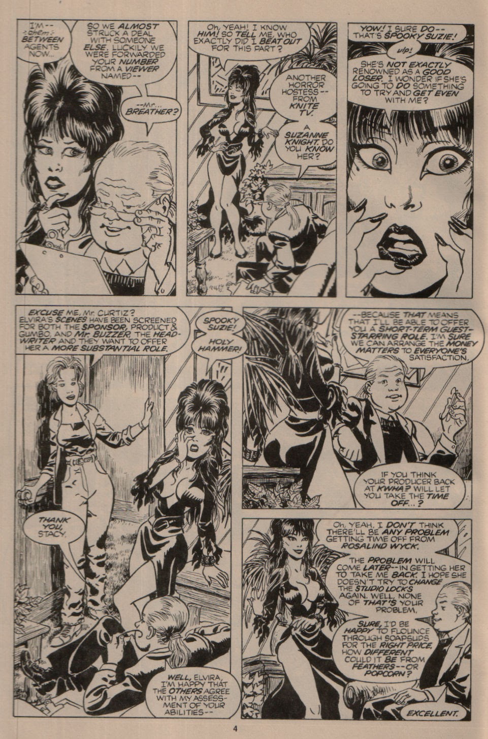 Read online Elvira, Mistress of the Dark comic -  Issue #11 - 5
