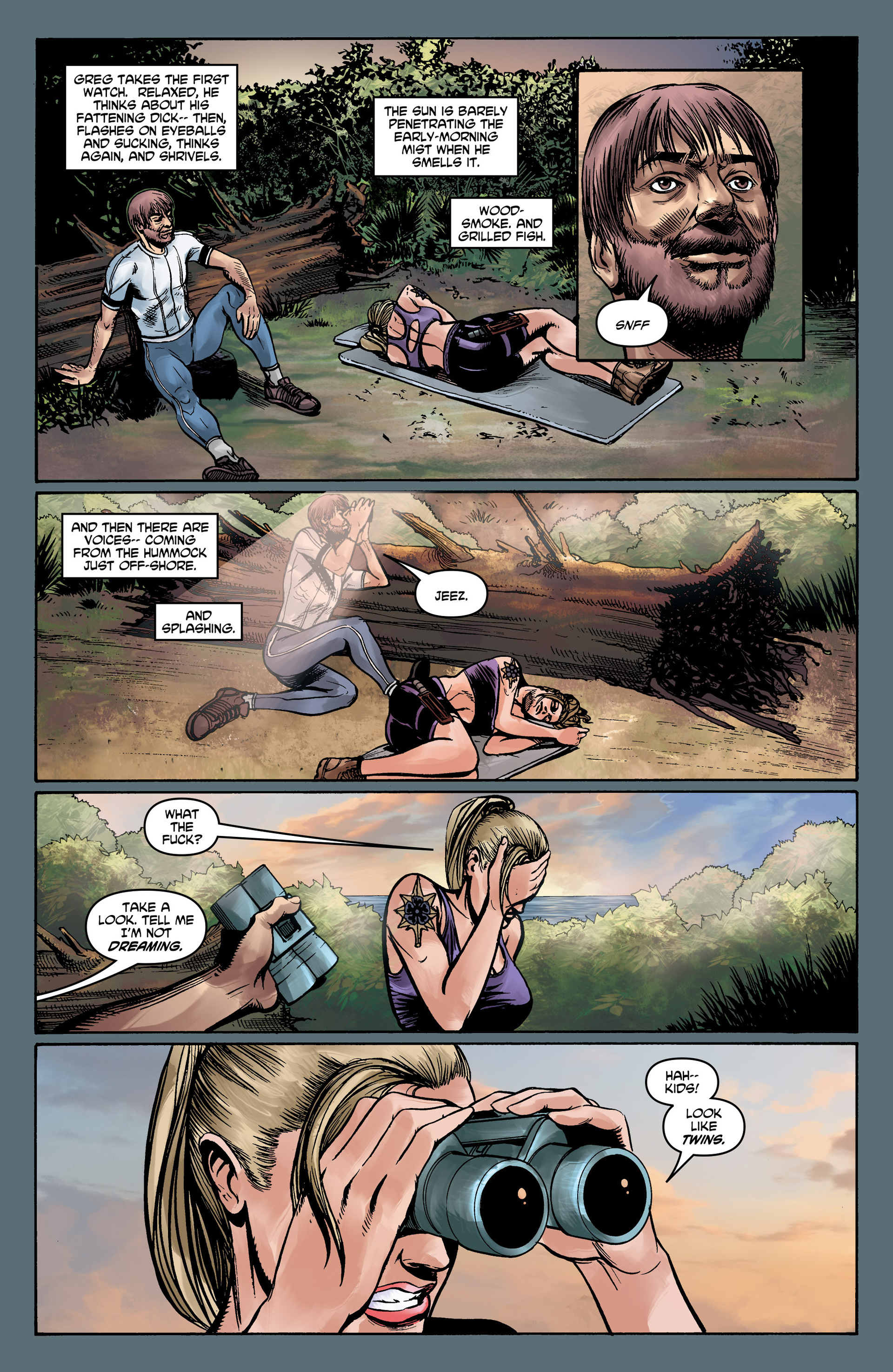 Read online Crossed: Badlands comic -  Issue #6 - 21