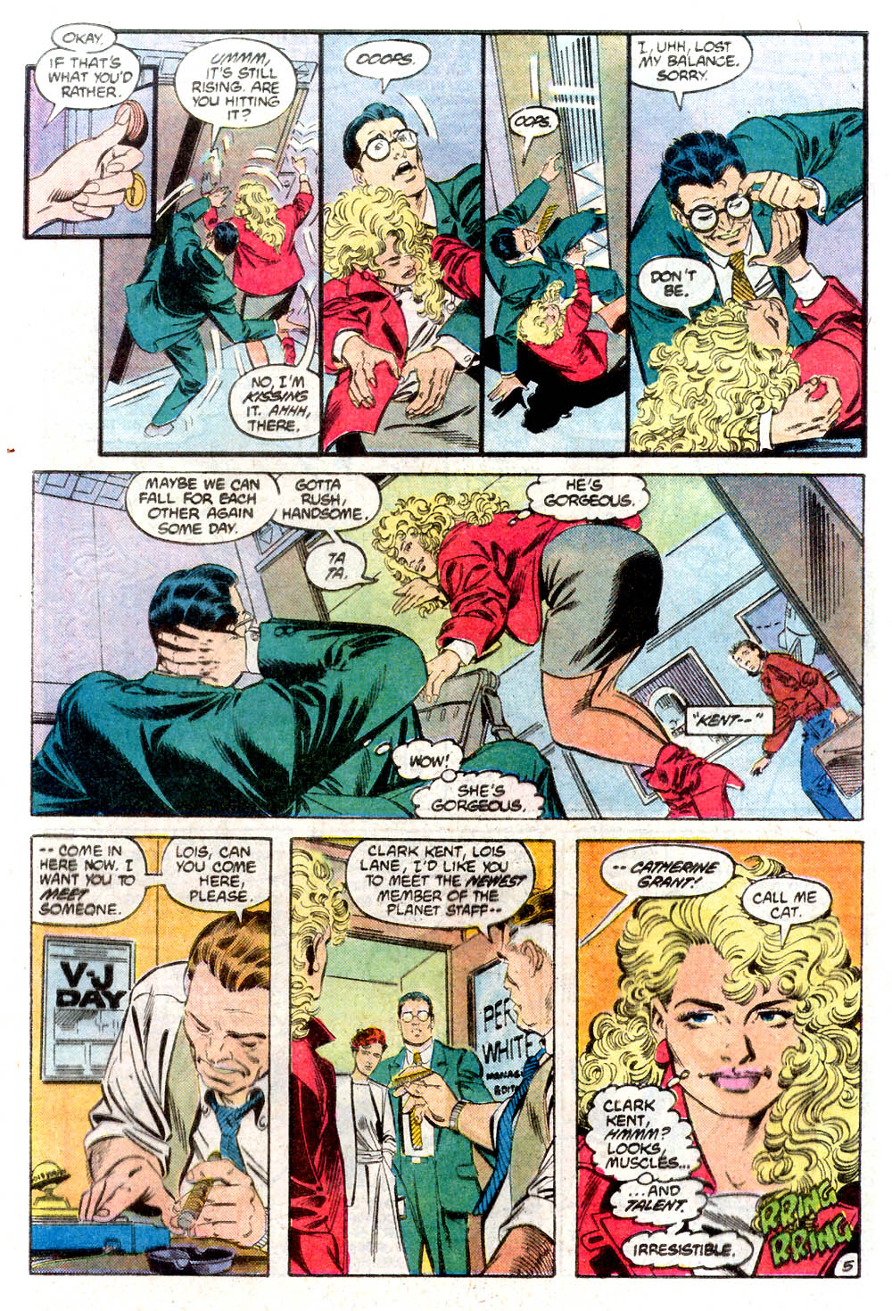 Read online Adventures of Superman (1987) comic -  Issue #424 - 6