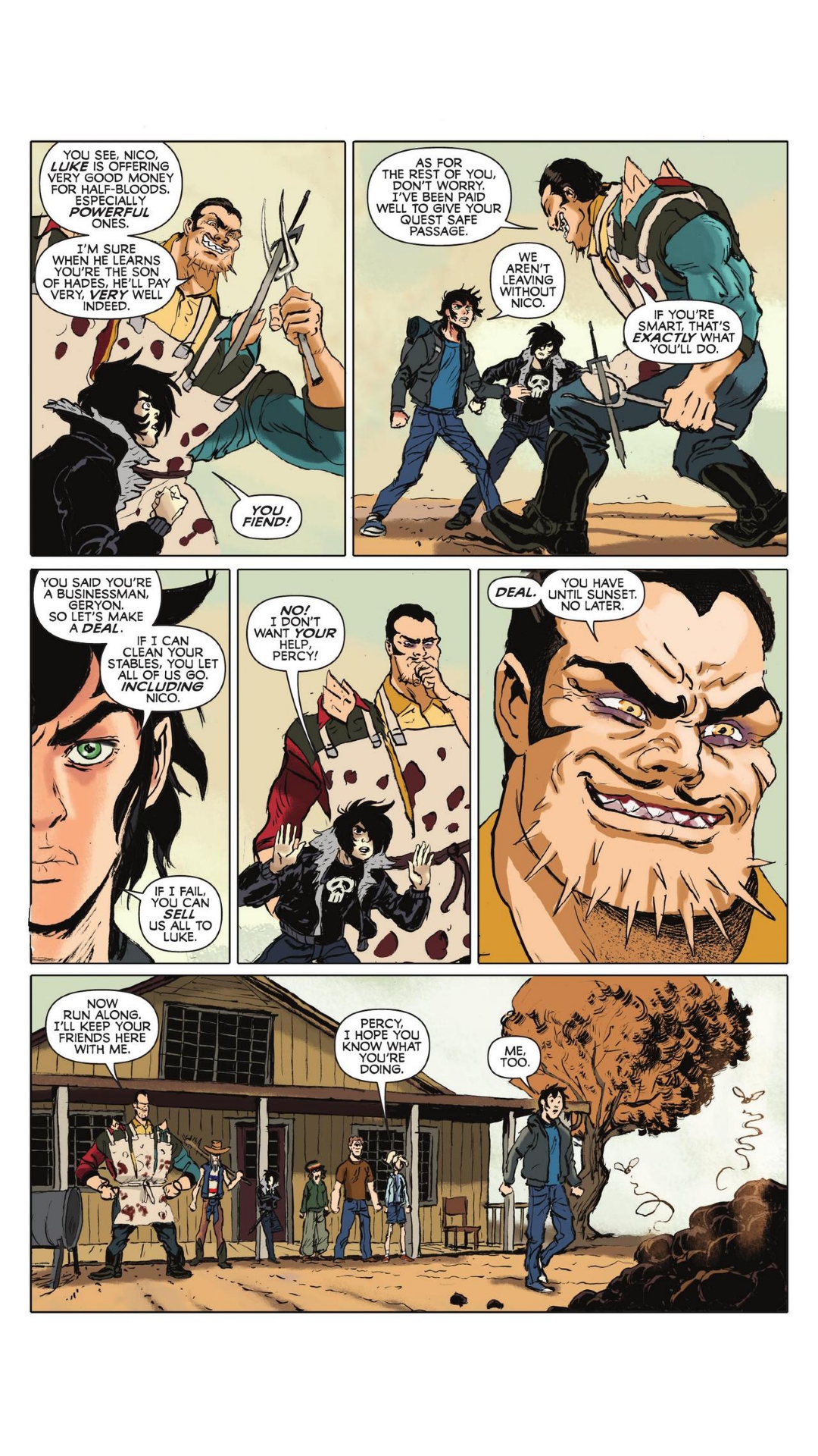 Read online Percy Jackson and the Olympians comic -  Issue # TPB 4 - 52
