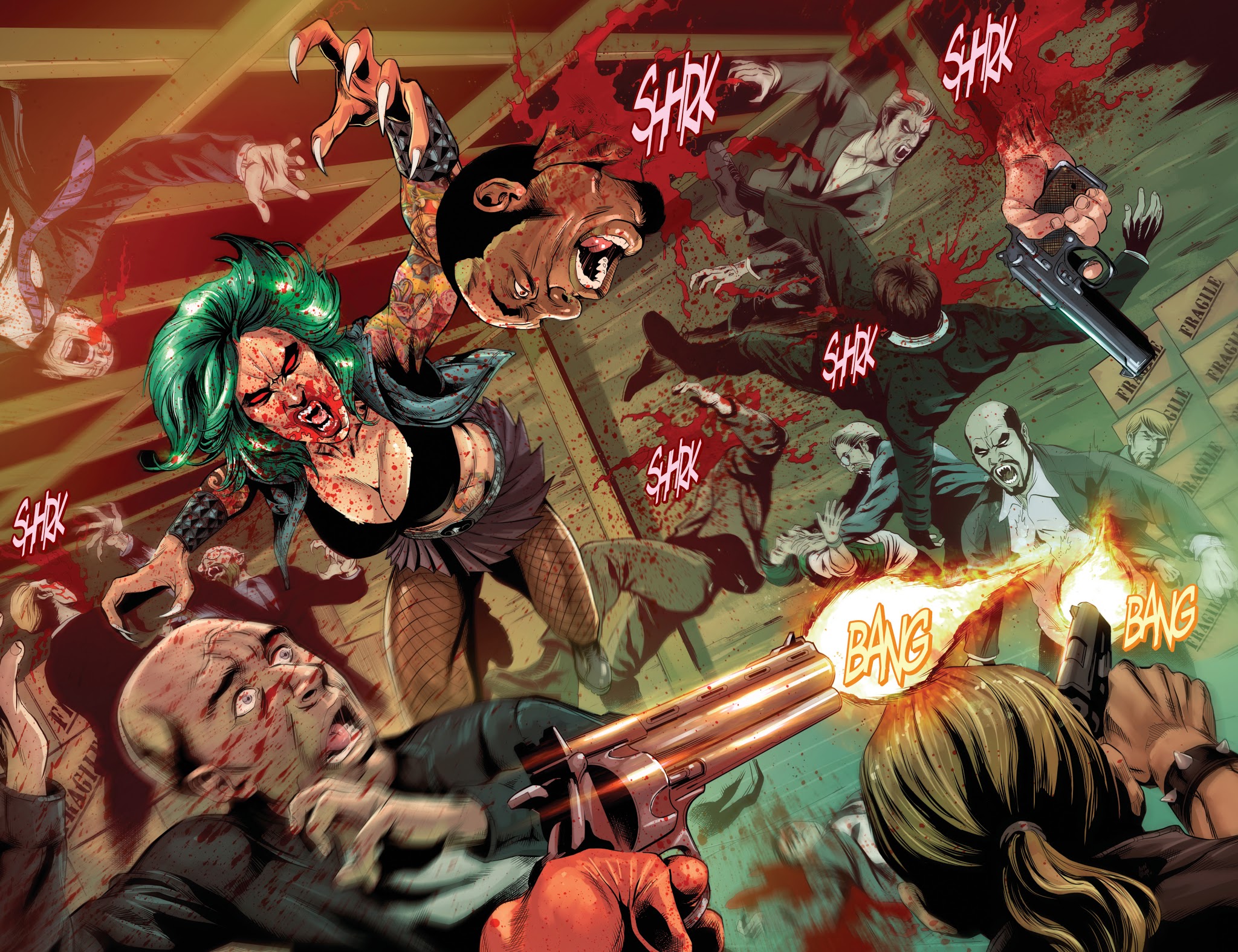 Read online Van Helsing vs. Robyn Hood comic -  Issue #3 - 13