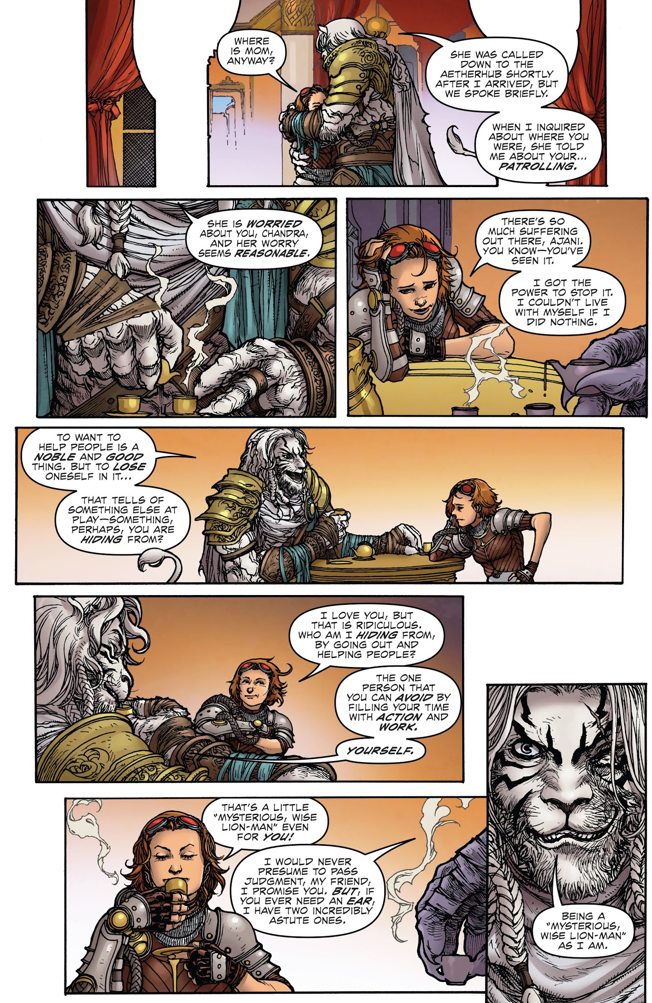 Read online Magic: The Gathering: Chandra comic -  Issue #1 - 13