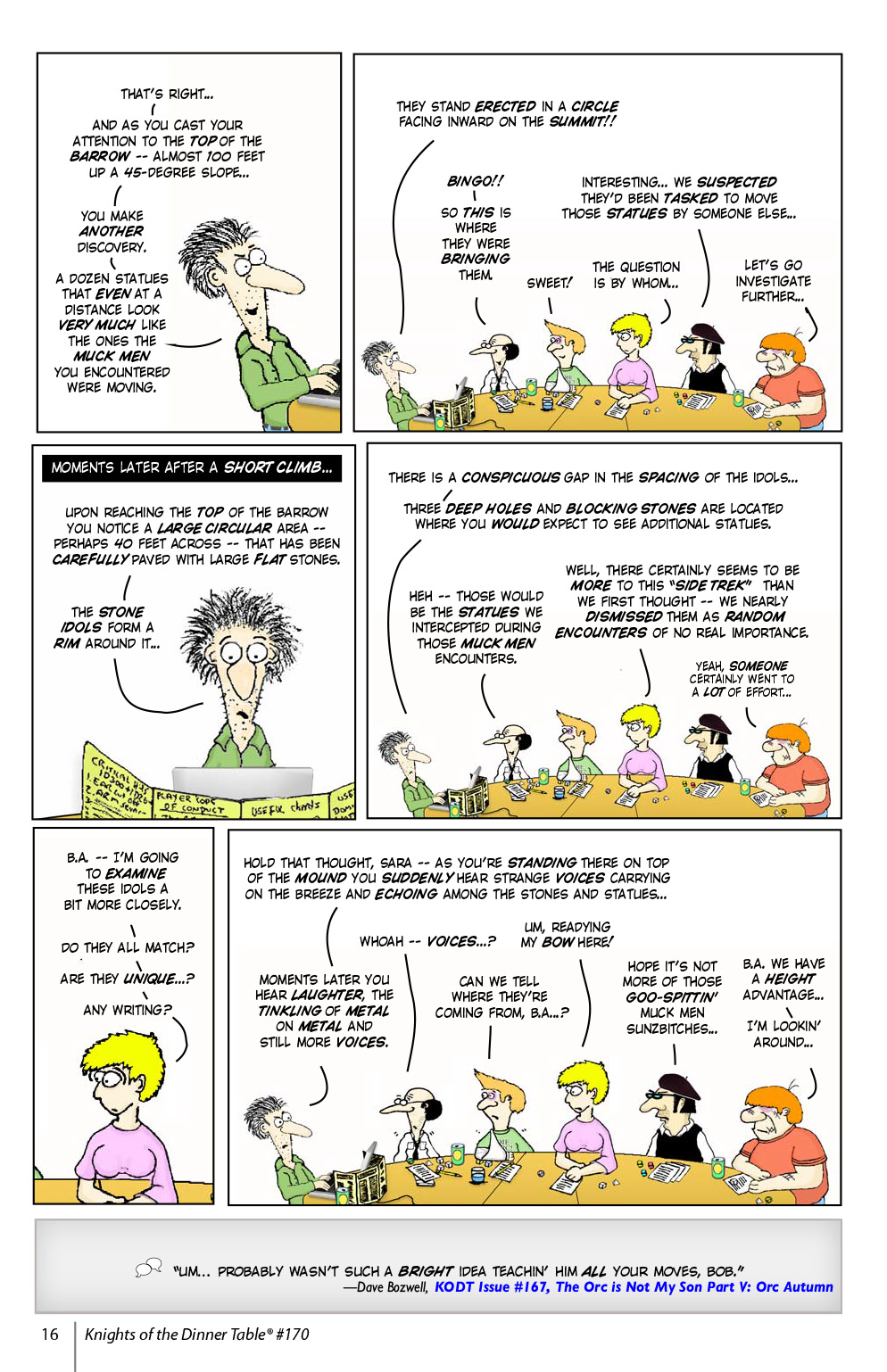 Read online Knights of the Dinner Table comic -  Issue #170 - 18