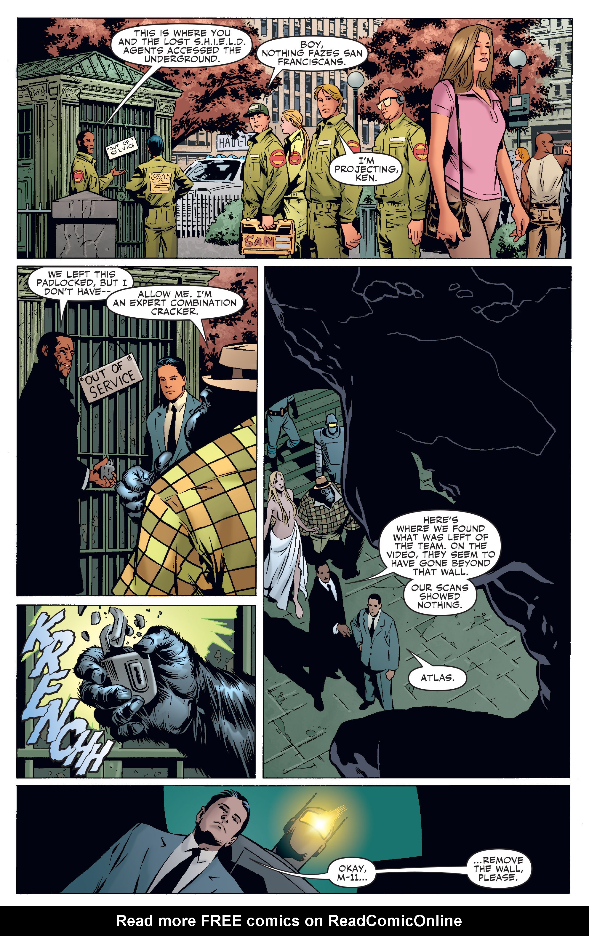 Read online Agents Of Atlas (2006) comic -  Issue #3 - 11