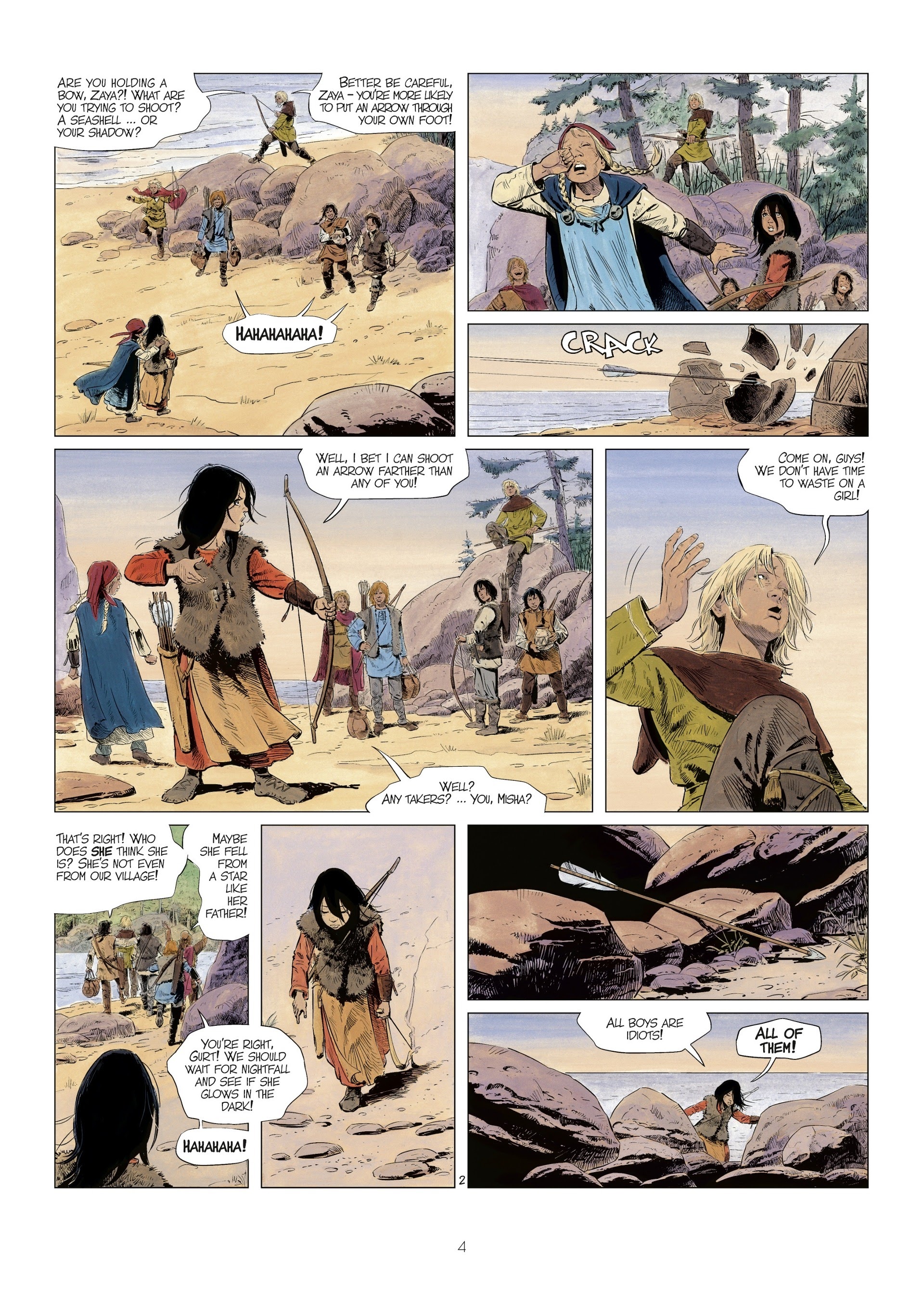 Read online The World of Thorgal: Wolfcub comic -  Issue #1 - 6