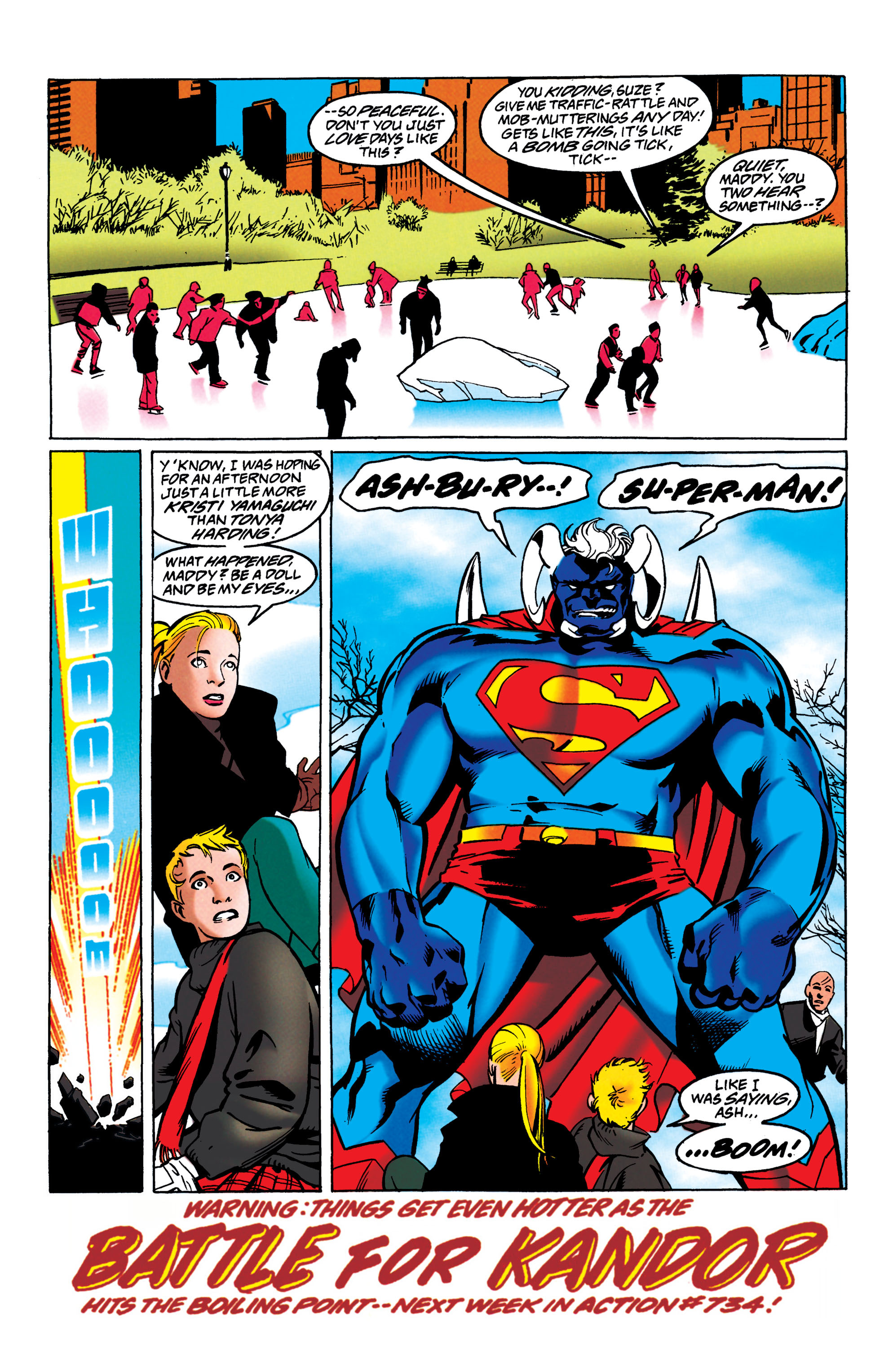 Read online Adventures of Superman (1987) comic -  Issue #547 - 22