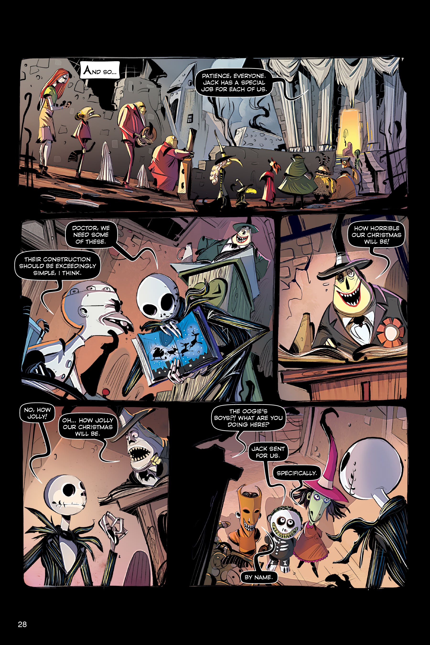 Read online Disney The Nightmare Before Christmas: The Story of the Movie in Comics comic -  Issue # Full - 27