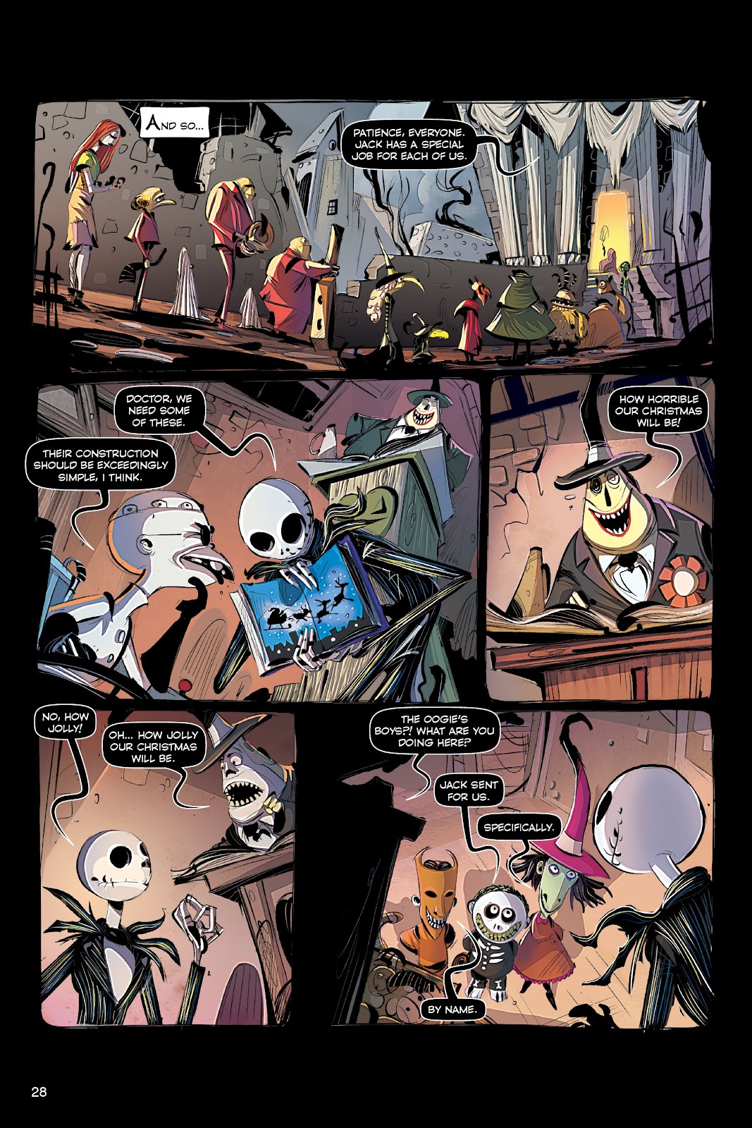 Disney The Nightmare Before Christmas: The Story of the Movie in Comics issue Full - Page 27