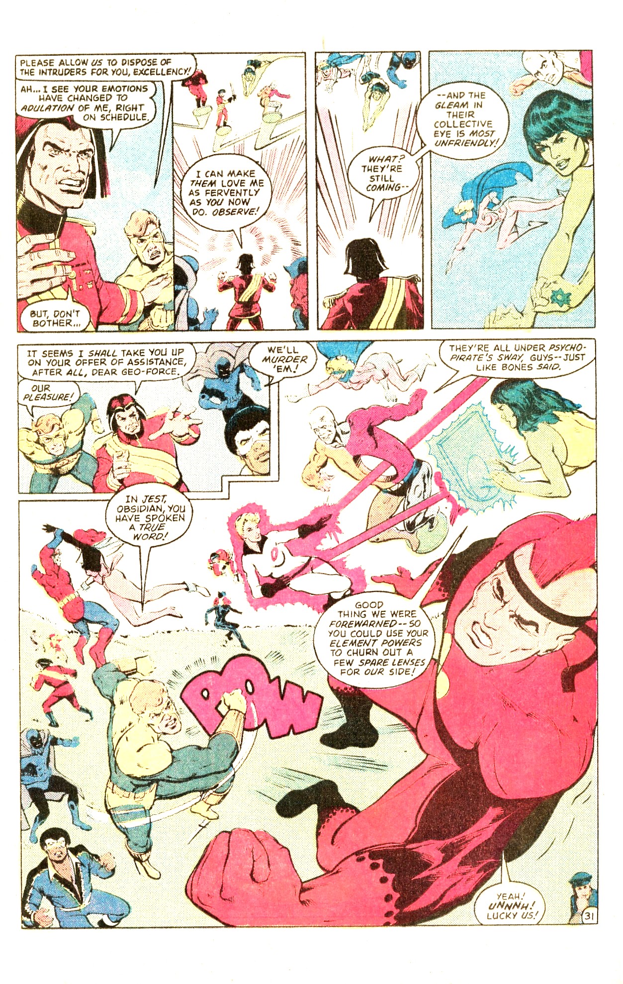Read online Infinity Inc. (1984) comic -  Issue # _Special - 37