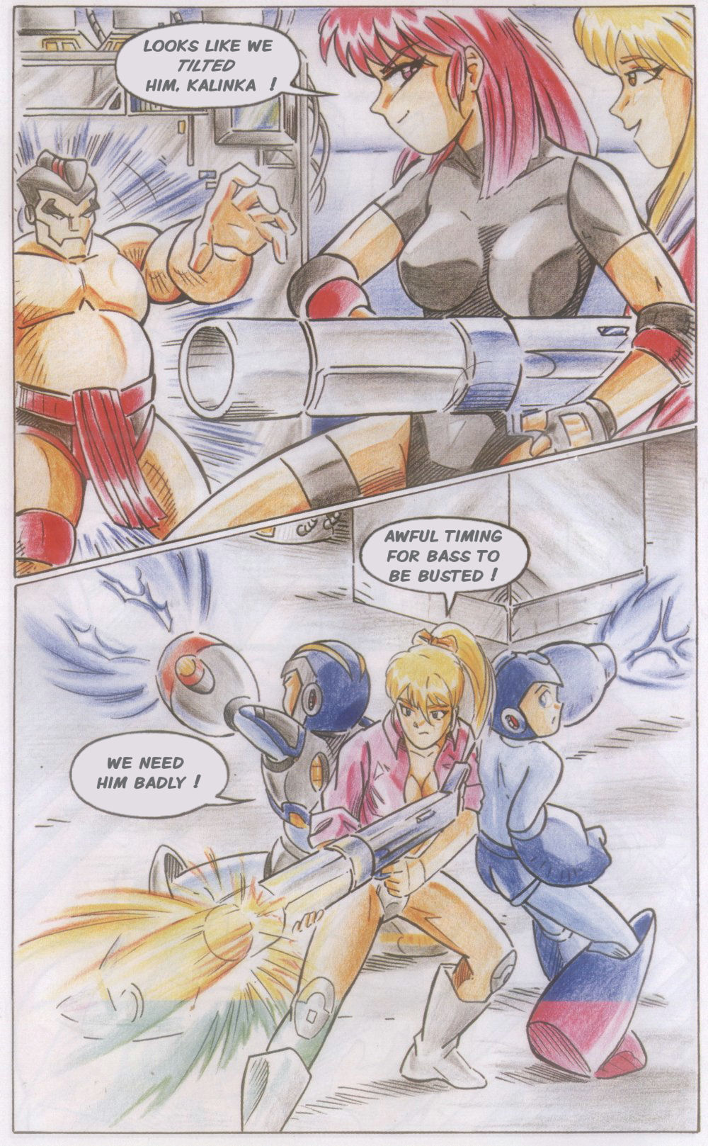 Read online Novas Aventuras de Megaman comic -  Issue #10 - 12