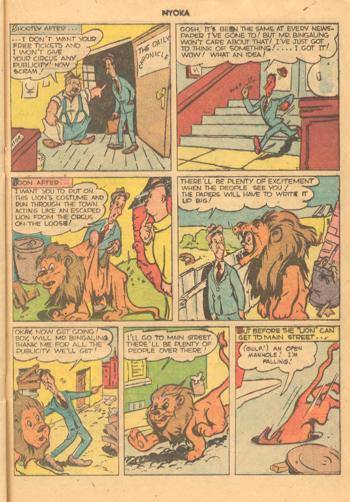 Read online Nyoka the Jungle Girl (1945) comic -  Issue #27 - 31