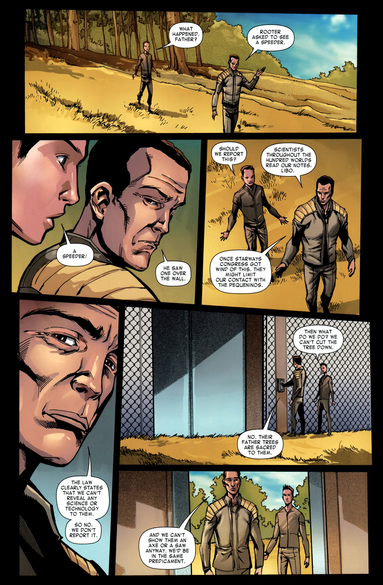 Read online Orson Scott Card's Speaker for the Dead comic -  Issue #1 - 7