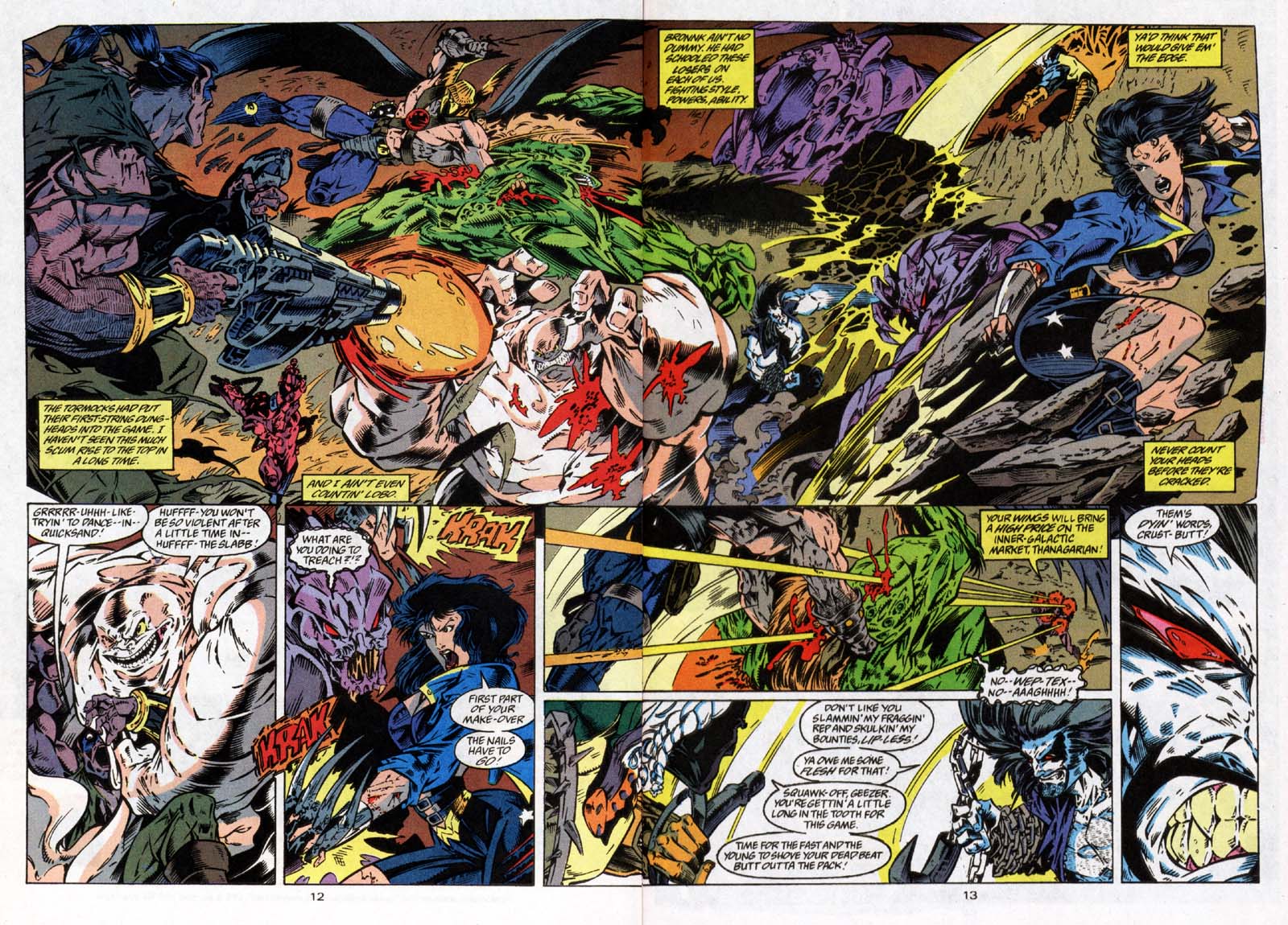 Read online Justice League America comic -  Issue #102c - 17