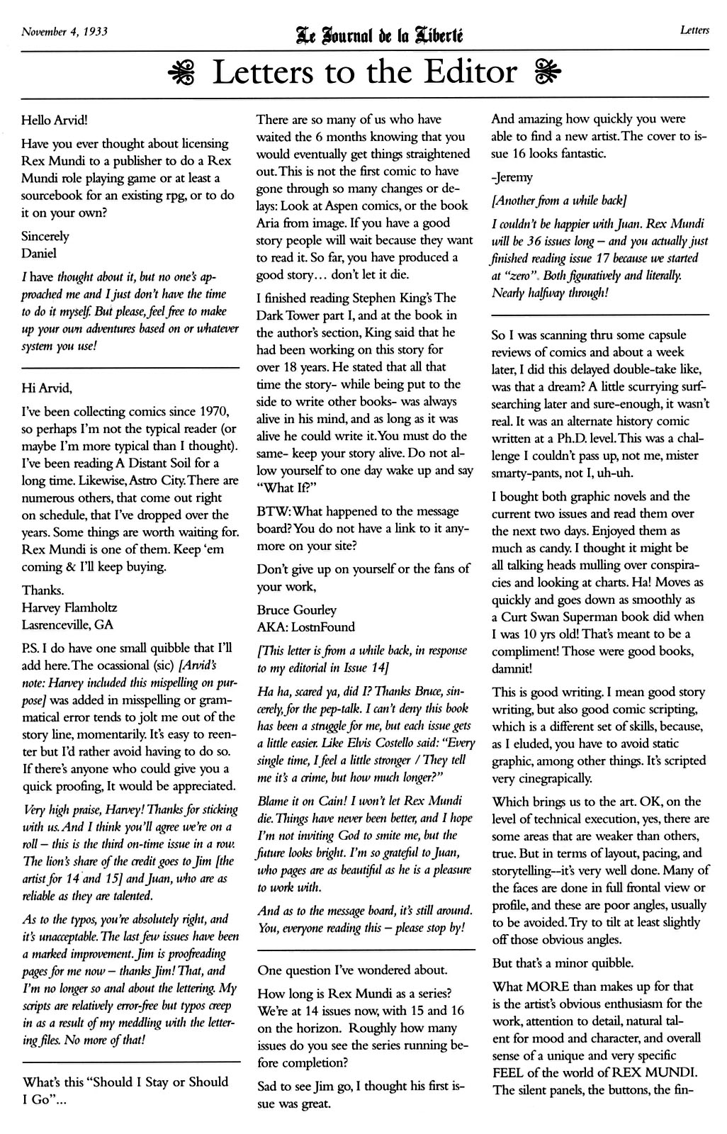 Read online Rex Mundi comic -  Issue #16 - 30