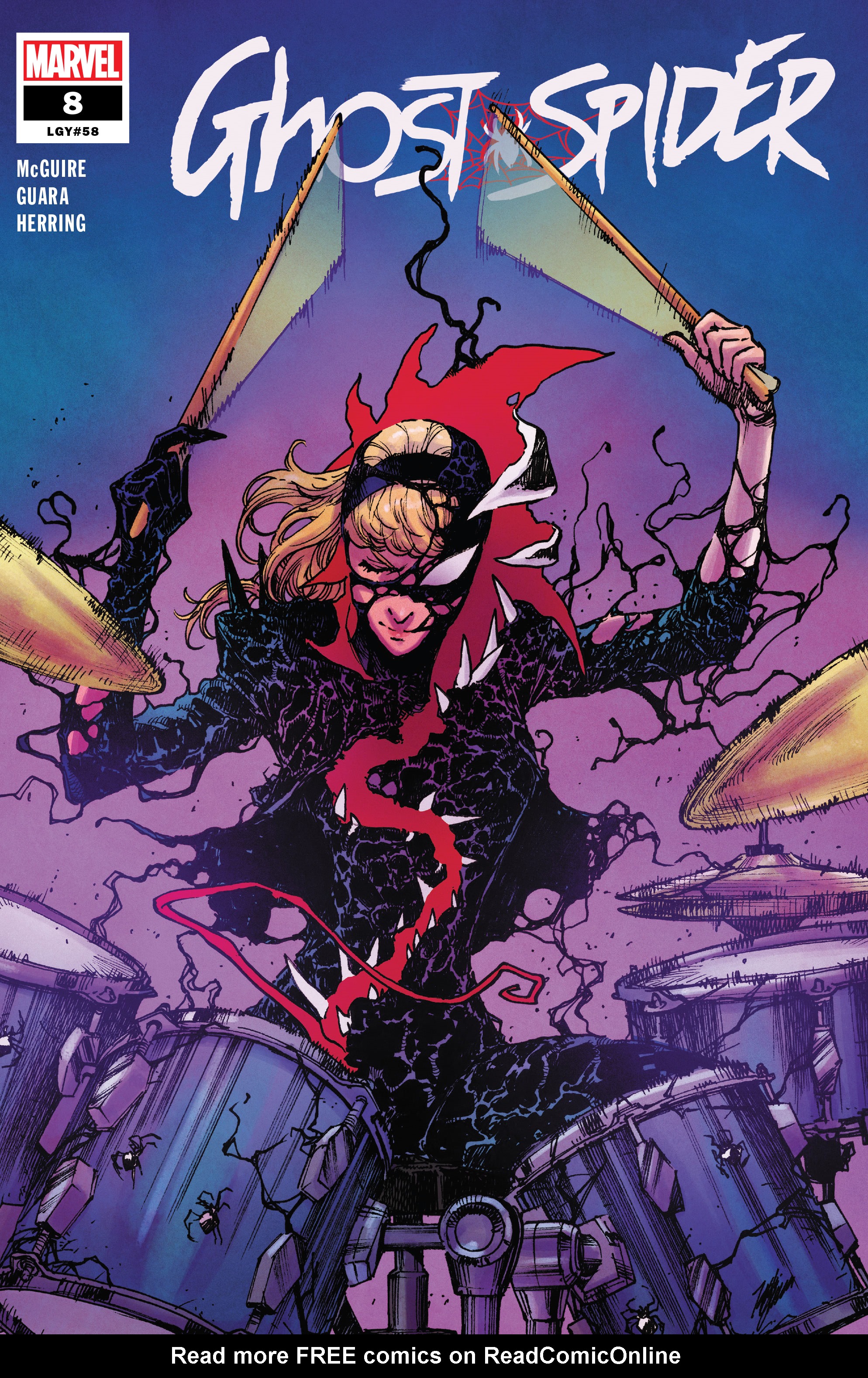 Read online Ghost-Spider comic -  Issue #8 - 1