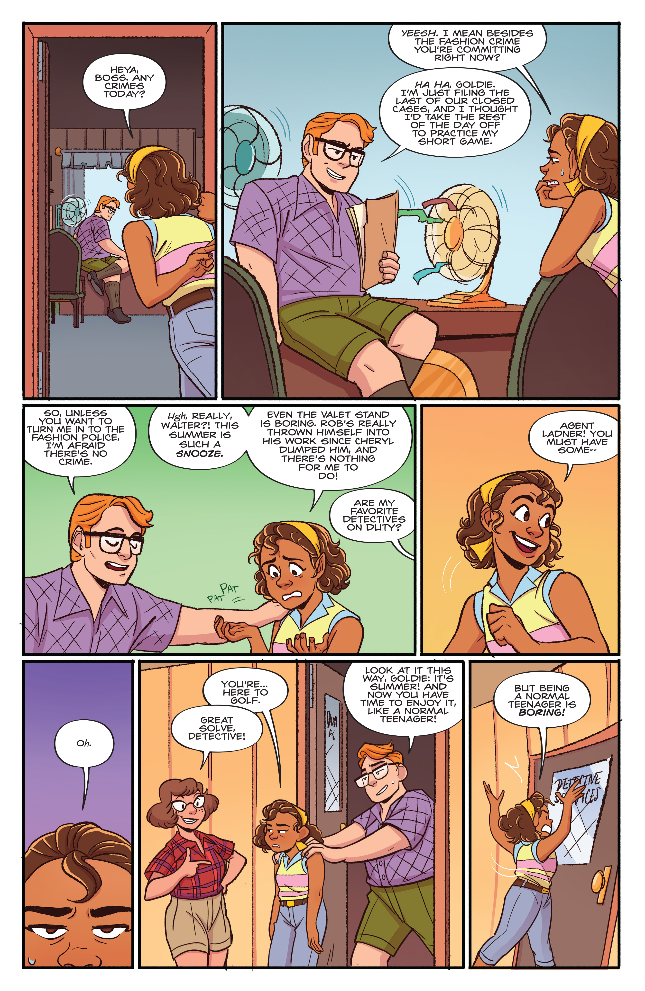 Read online Goldie Vance comic -  Issue # _TPB 5 - 8