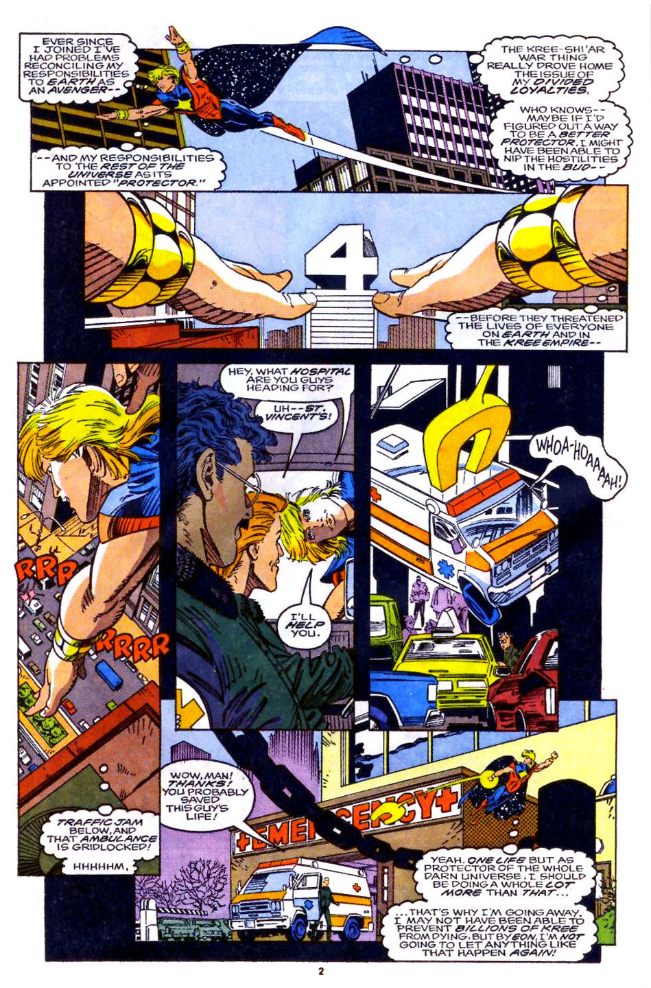 Read online Quasar comic -  Issue #35 - 3