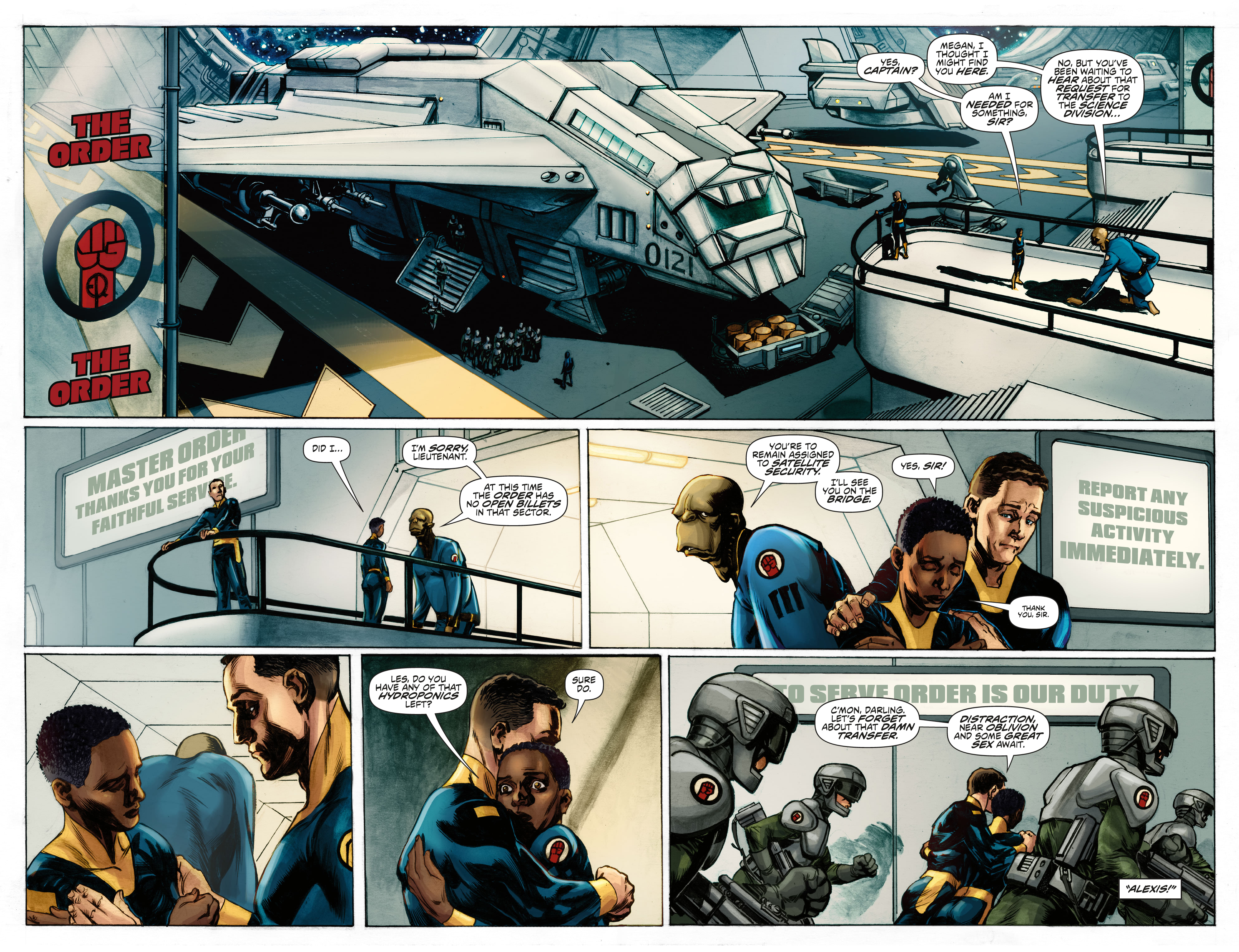 Read online Order and Outrage comic -  Issue #1 - 8