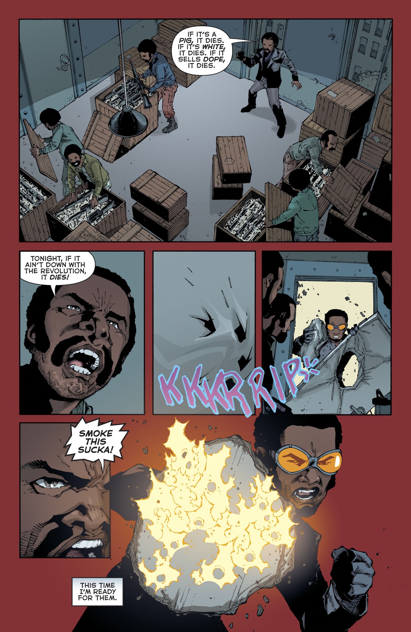 Read online The American Way: Those Above and Those Below comic -  Issue #1 - 20