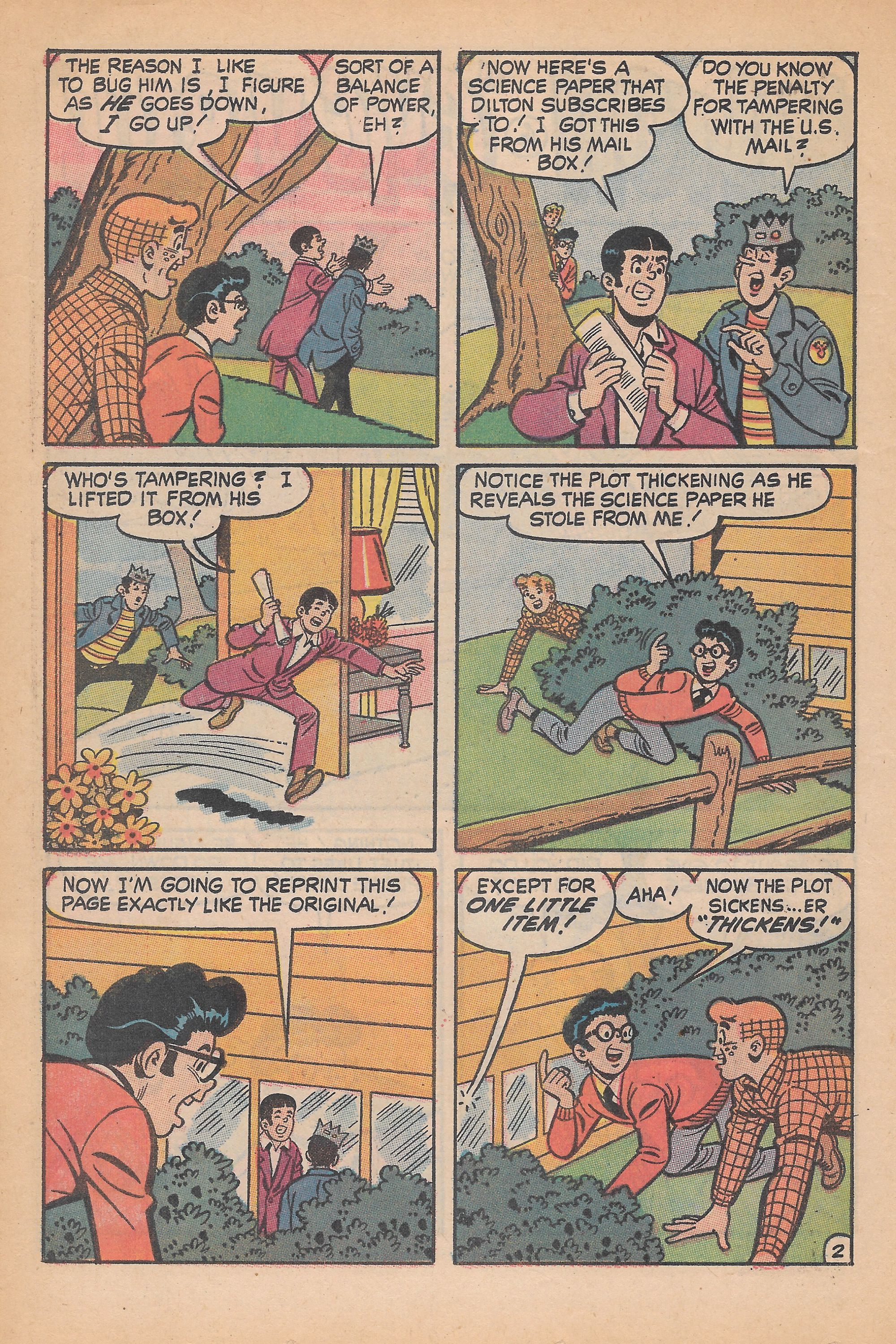 Read online Pep Comics comic -  Issue #255 - 14