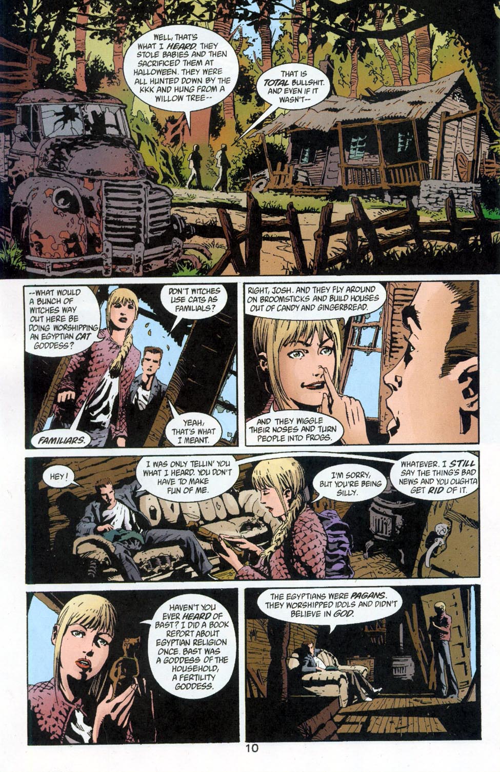 Read online Sandman Presents: Bast comic -  Issue #1 - 11