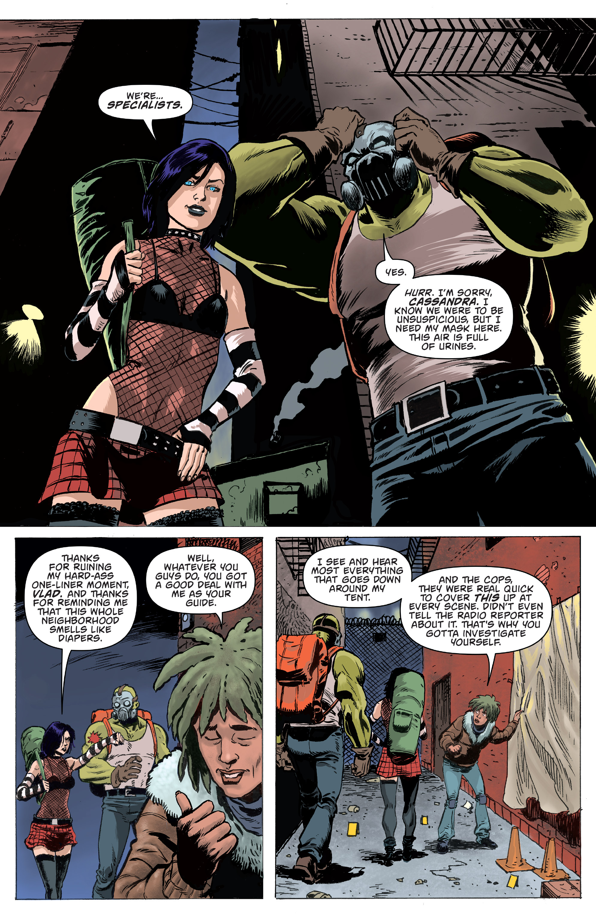 Read online Crow: Hack/Slash comic -  Issue #1 - 6