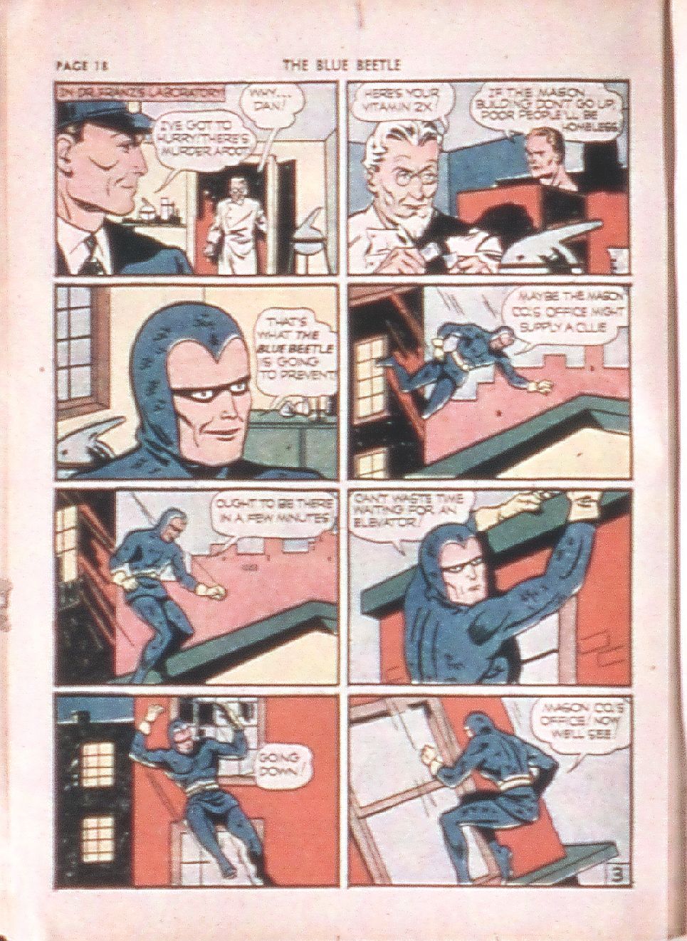 Read online The Blue Beetle comic -  Issue #7 - 20