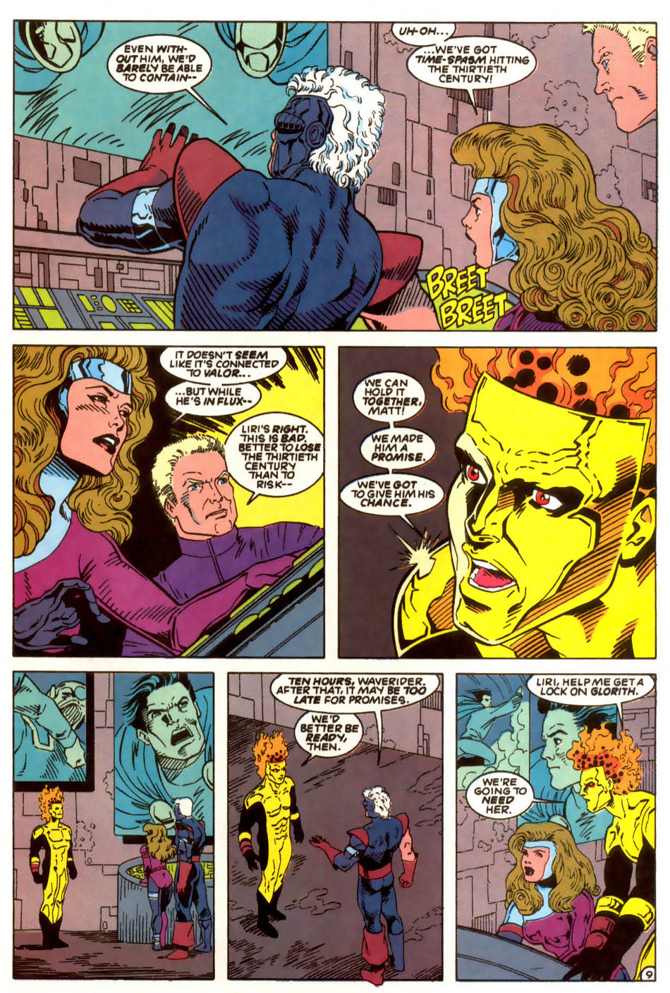 Read online Valor (1992) comic -  Issue #20 - 9