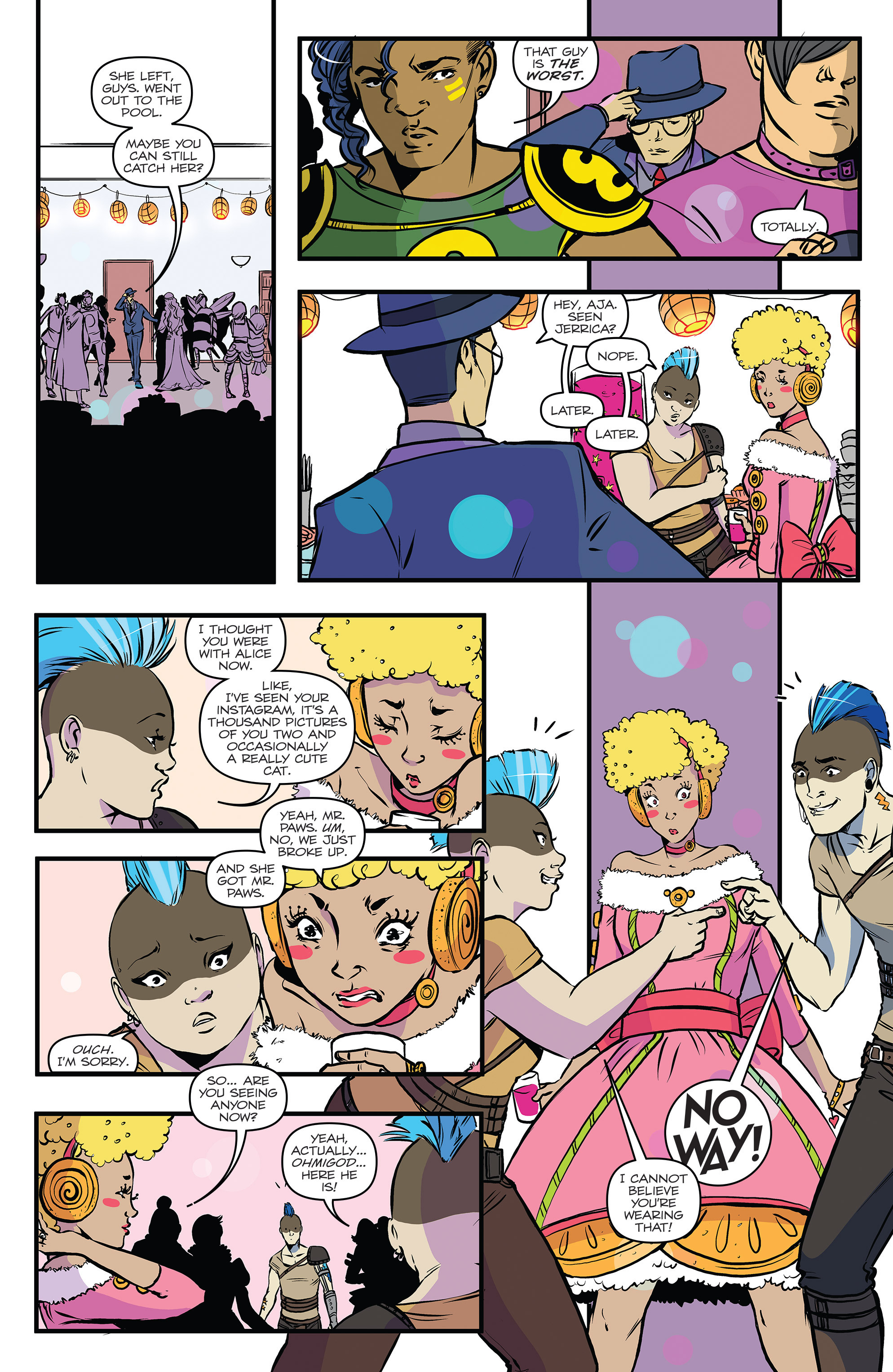 Read online Jem and The Holograms comic -  Issue #9 - 10