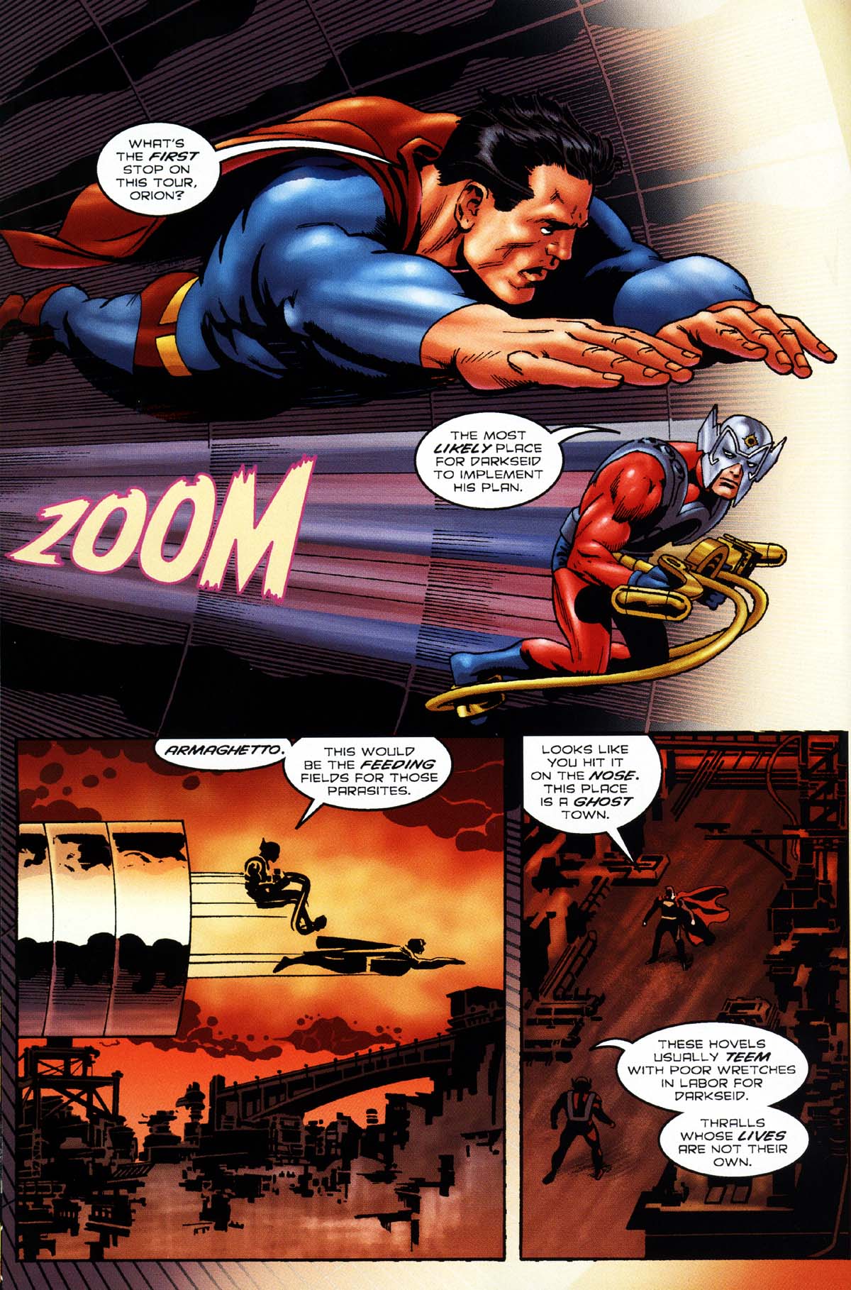 Read online Superman/Aliens 2: God War comic -  Issue #3 - 22